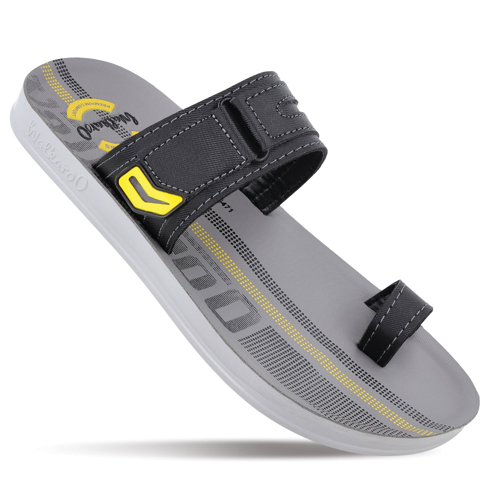 Boy's Daily Wear Sandals - WG5471 Black Grey