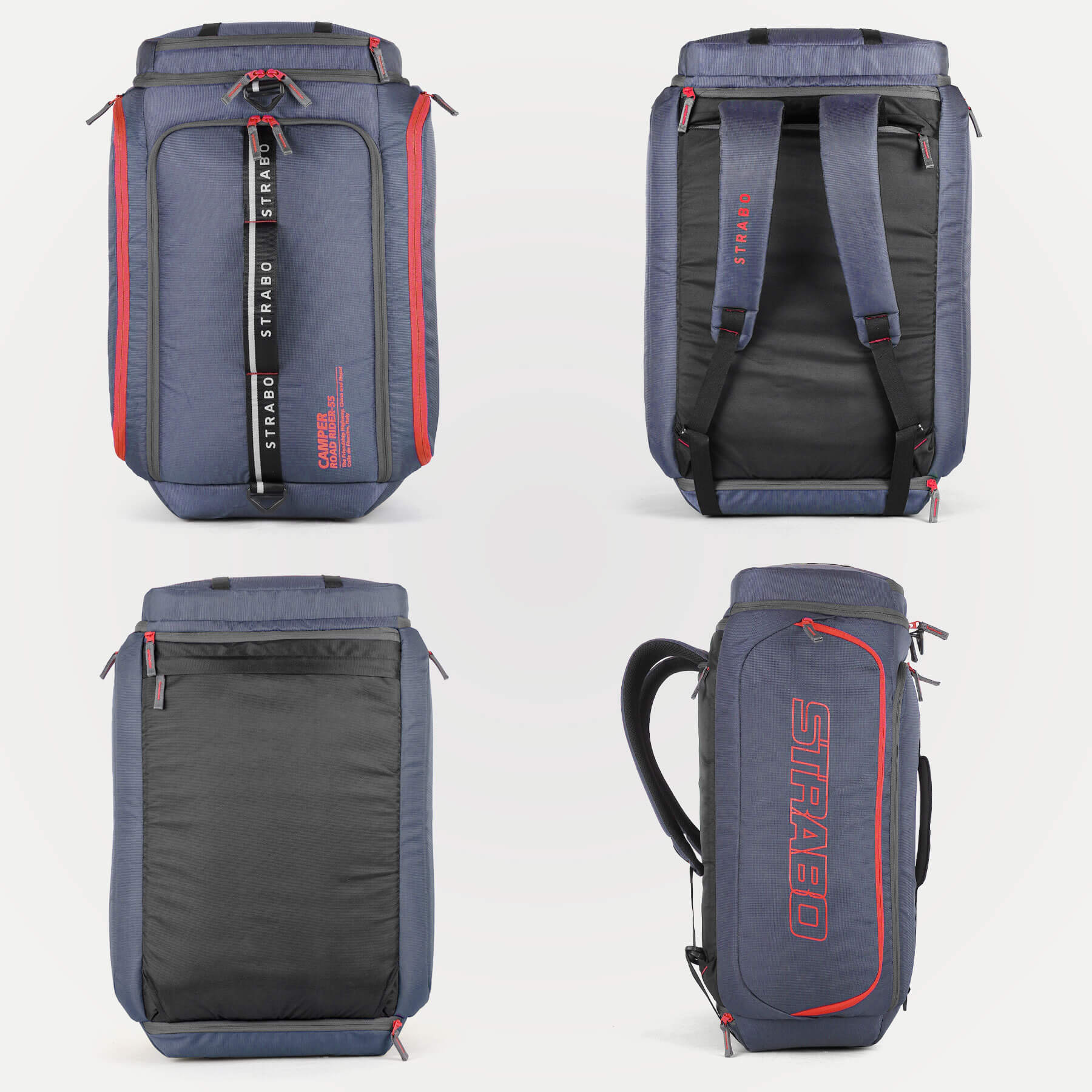 Camper 2-in-1 Duffel + Backpack - Grey - Image 2