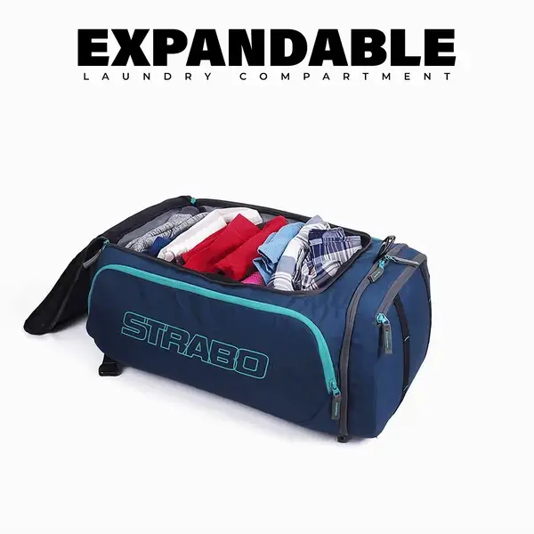 Camper 2-in-1 Duffel + Backpack - Grey - Image 5