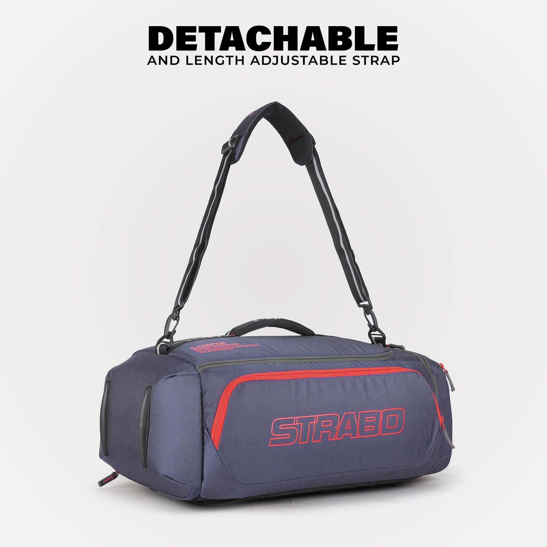 Camper 2-in-1 Duffel + Backpack - Grey - Image 6