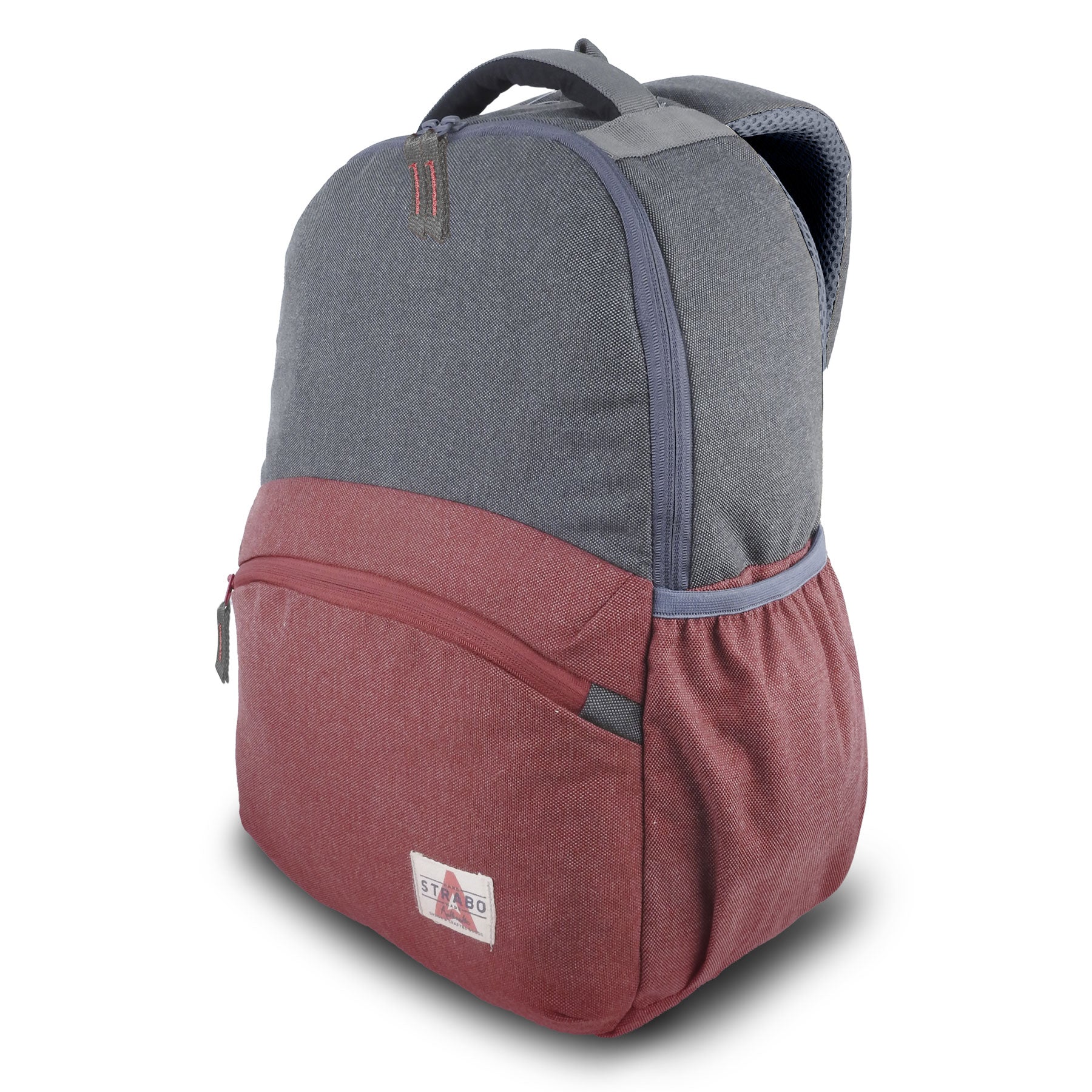 Cooper Casual Backpack - Maroon - Image 2