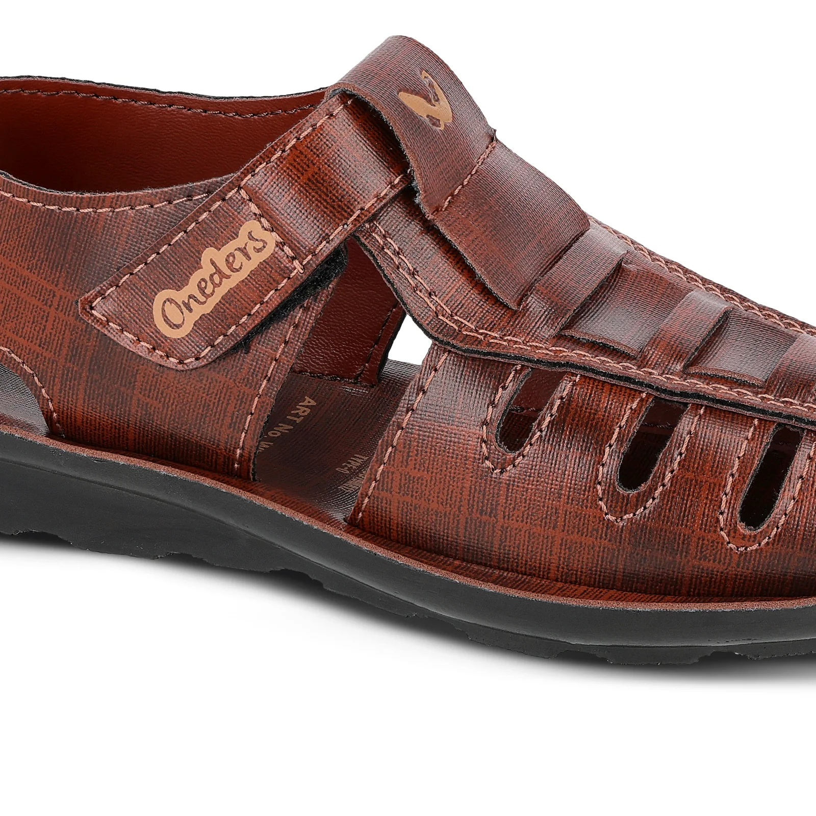 Kid's Roman Sandals - WK667 Brown - Image 4