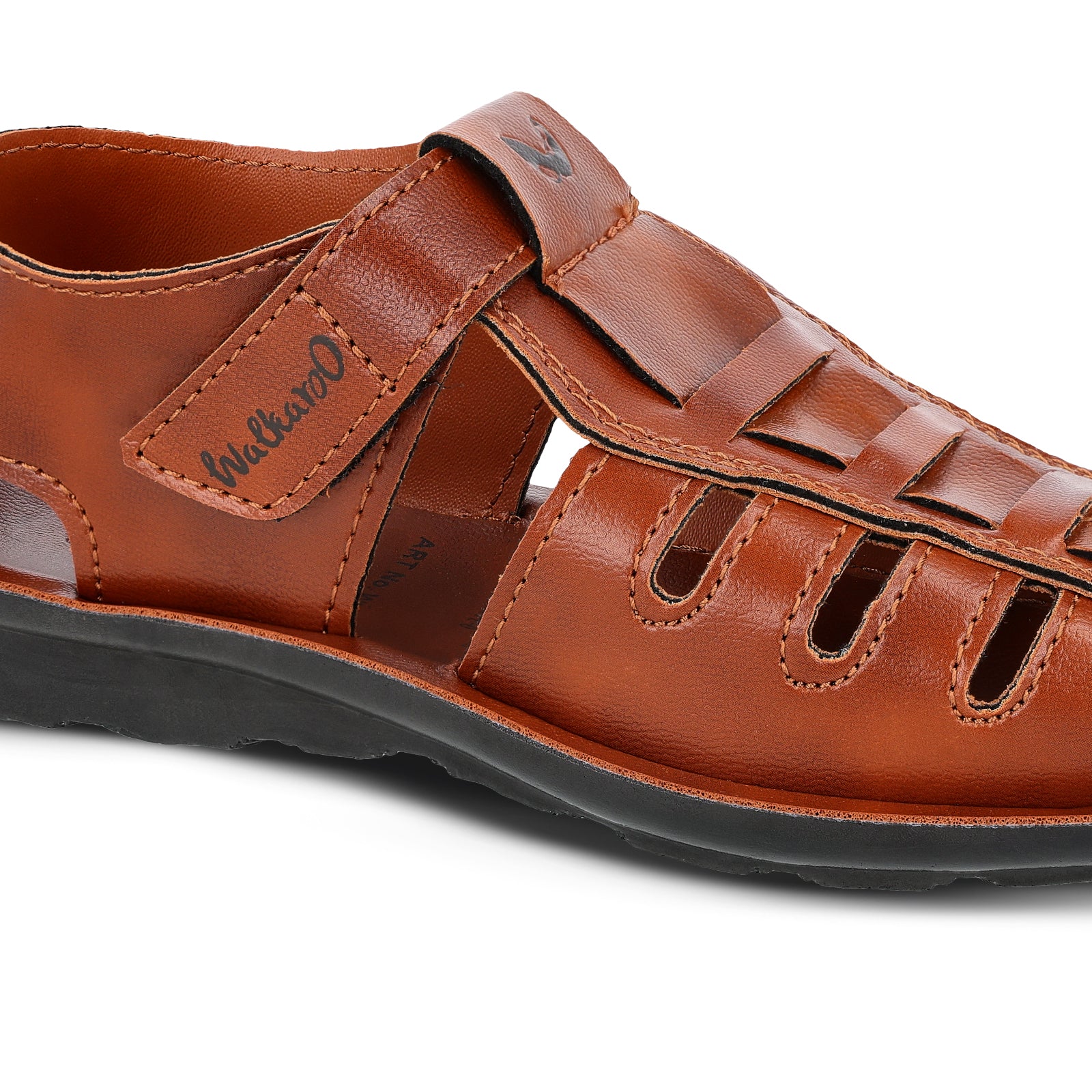 Kid's Roman Sandals - WK667 Tan - Image 4