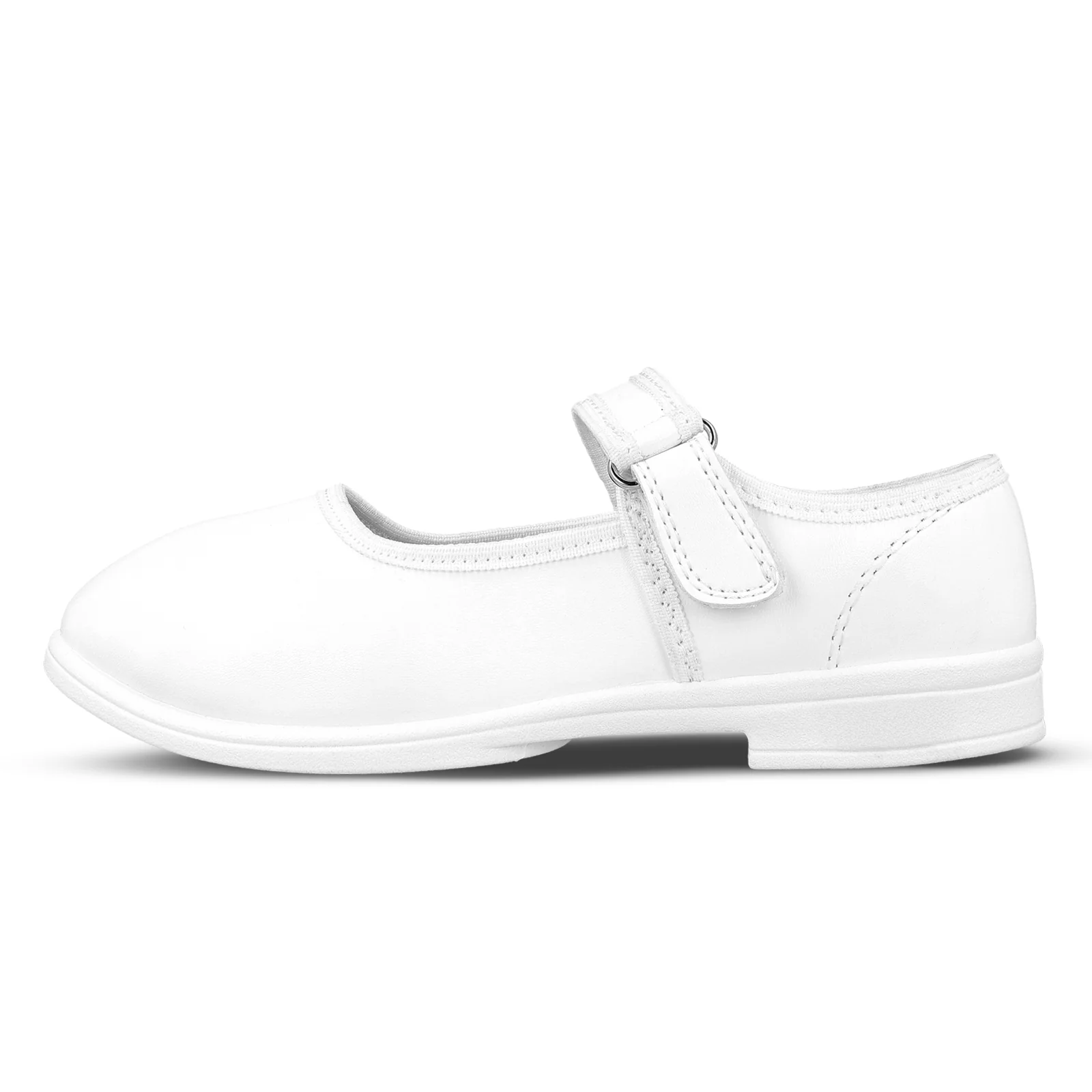 Kids School Shoes - WV592 White