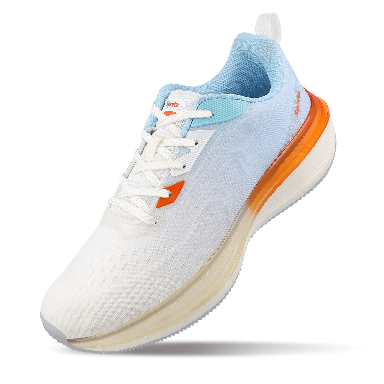 MASLOW Men's Lace-up Sports Shoes - WS9152 White Sky Blue - Image 7