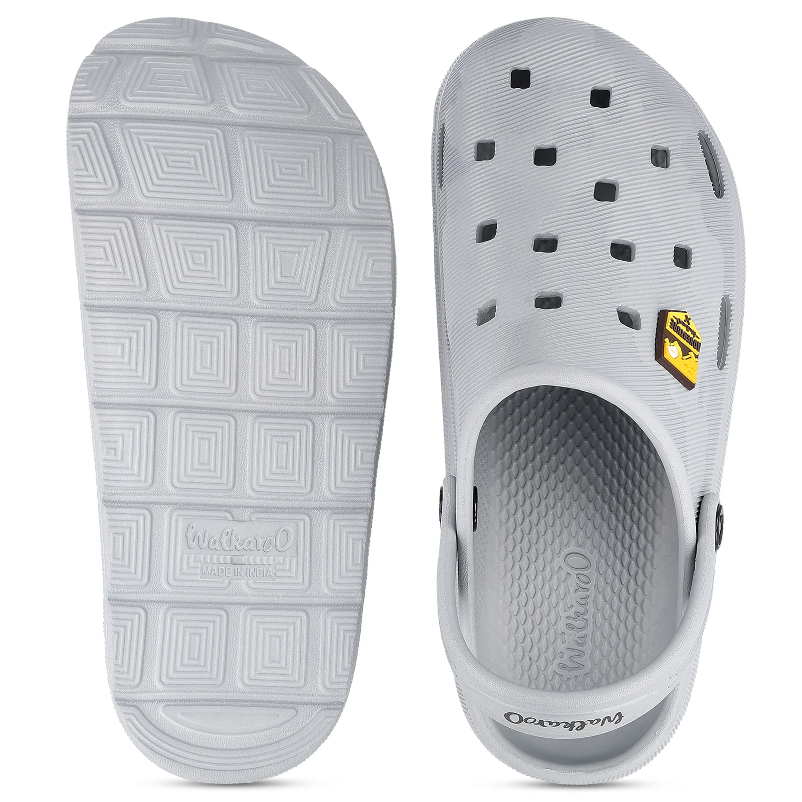 Men's Clogs - FGR40004 Light Grey - Image 2
