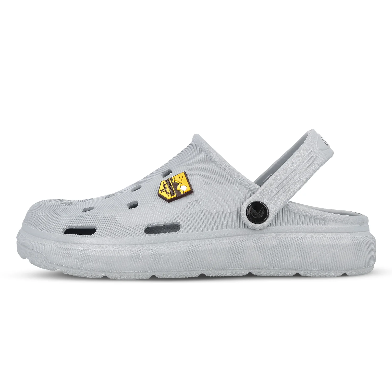 Men's Clogs - FGR40004 Light Grey - Image 3