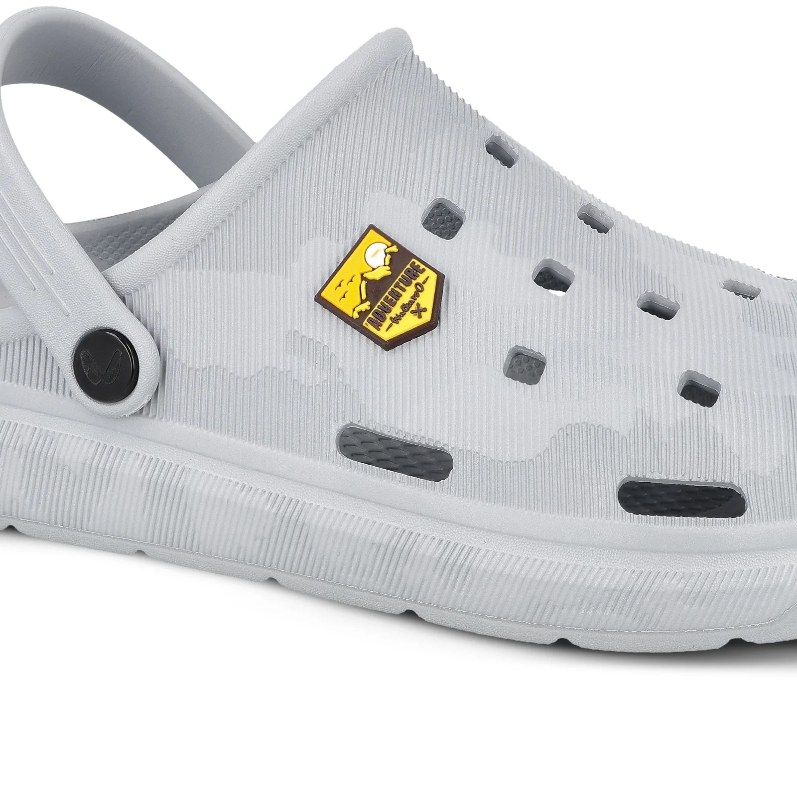 Men's Clogs - FGR40004 Light Grey - Image 4