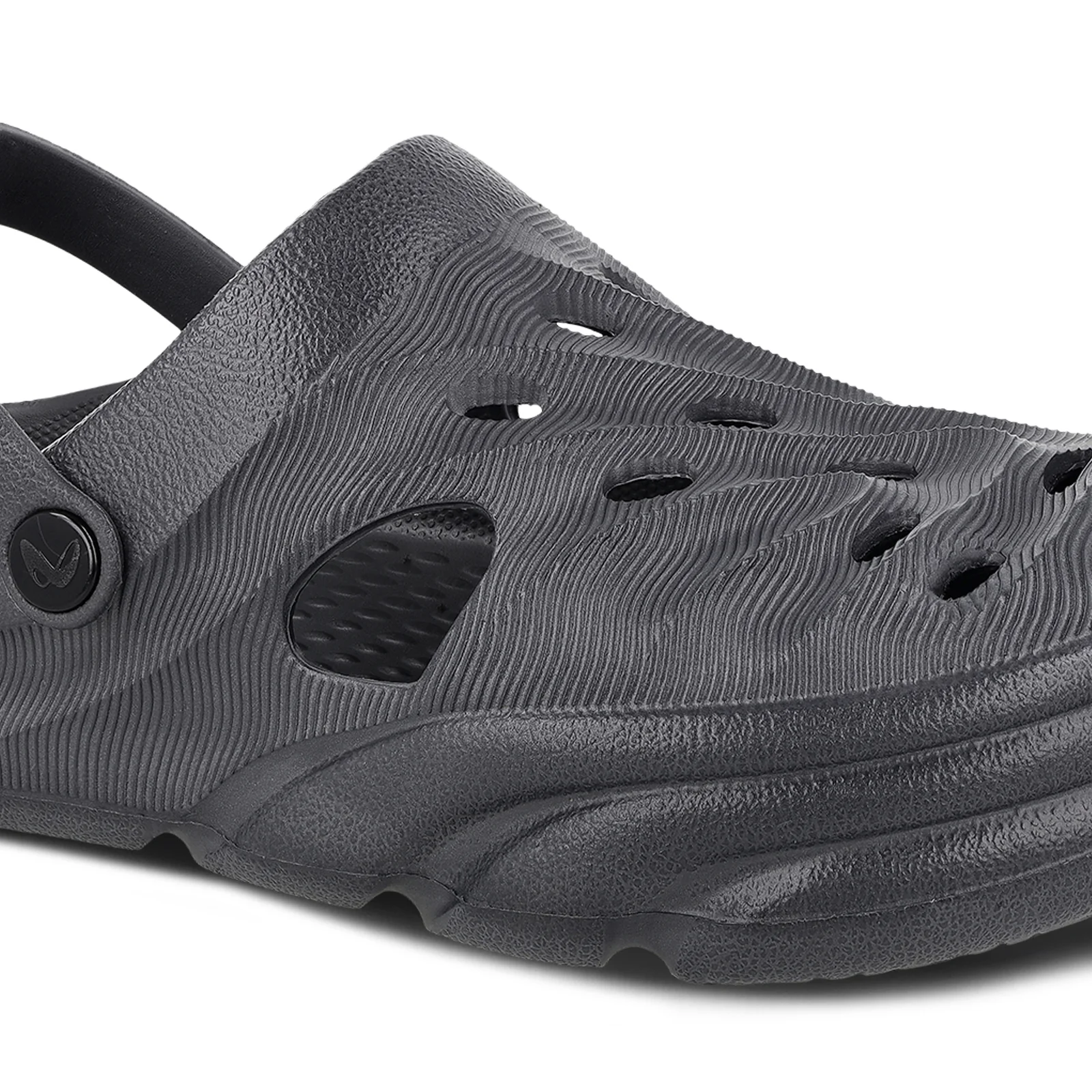 Men's Clogs - WC8732 Dark Grey - Image 4