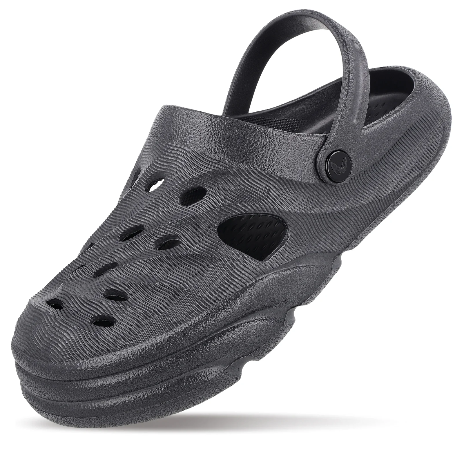 Men's Clogs - WC8732 Dark Grey - Image 5