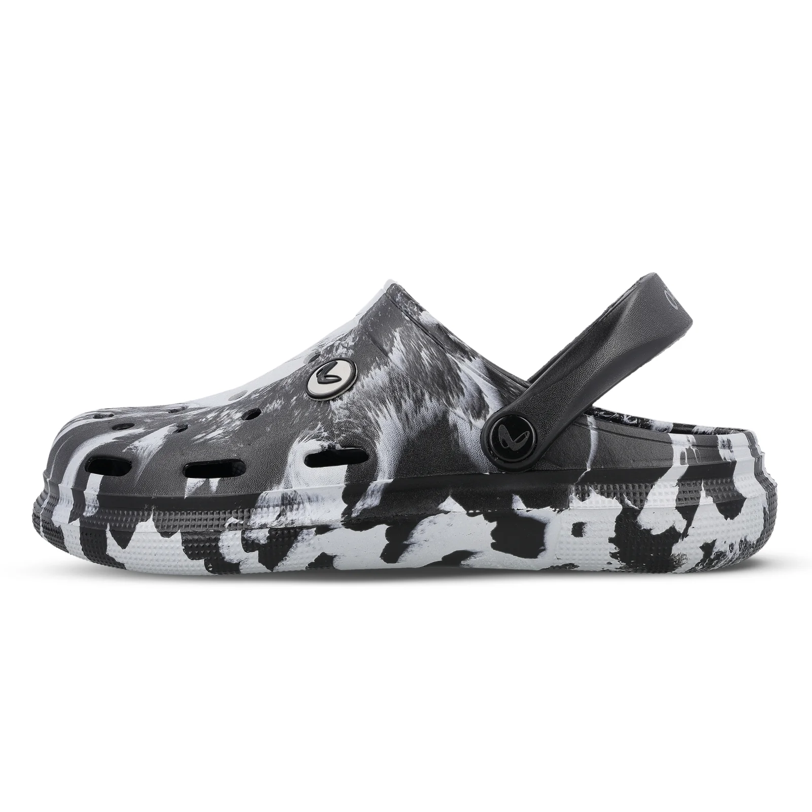Men's Clogs - WC8778 Grey Black - Image 3
