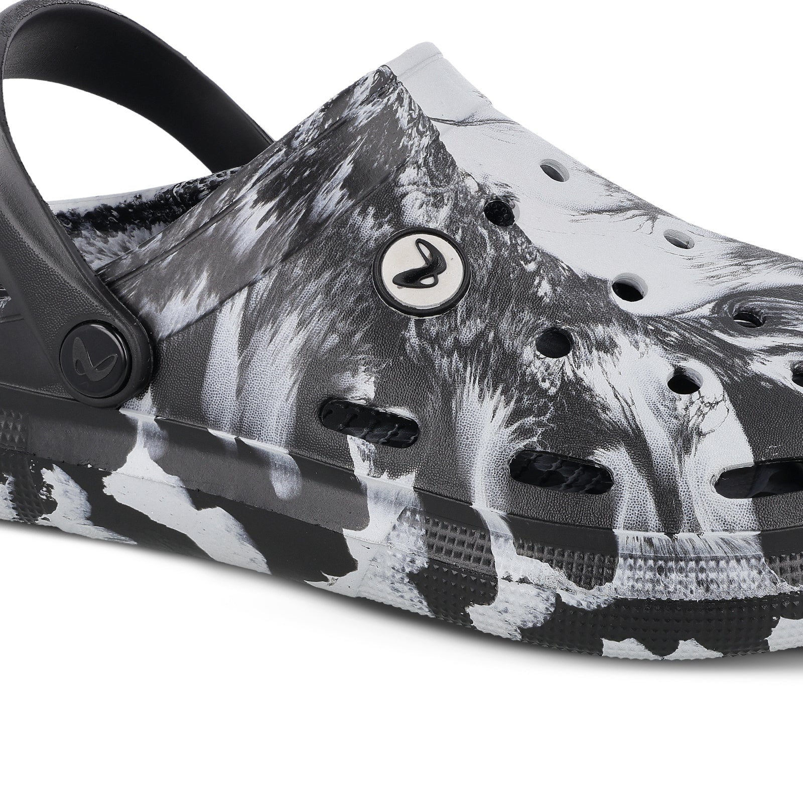 Men's Clogs - WC8778 Grey Black - Image 4