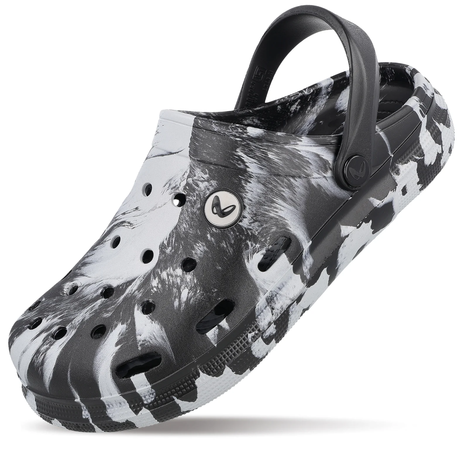 Men's Clogs - WC8778 Grey Black - Image 5