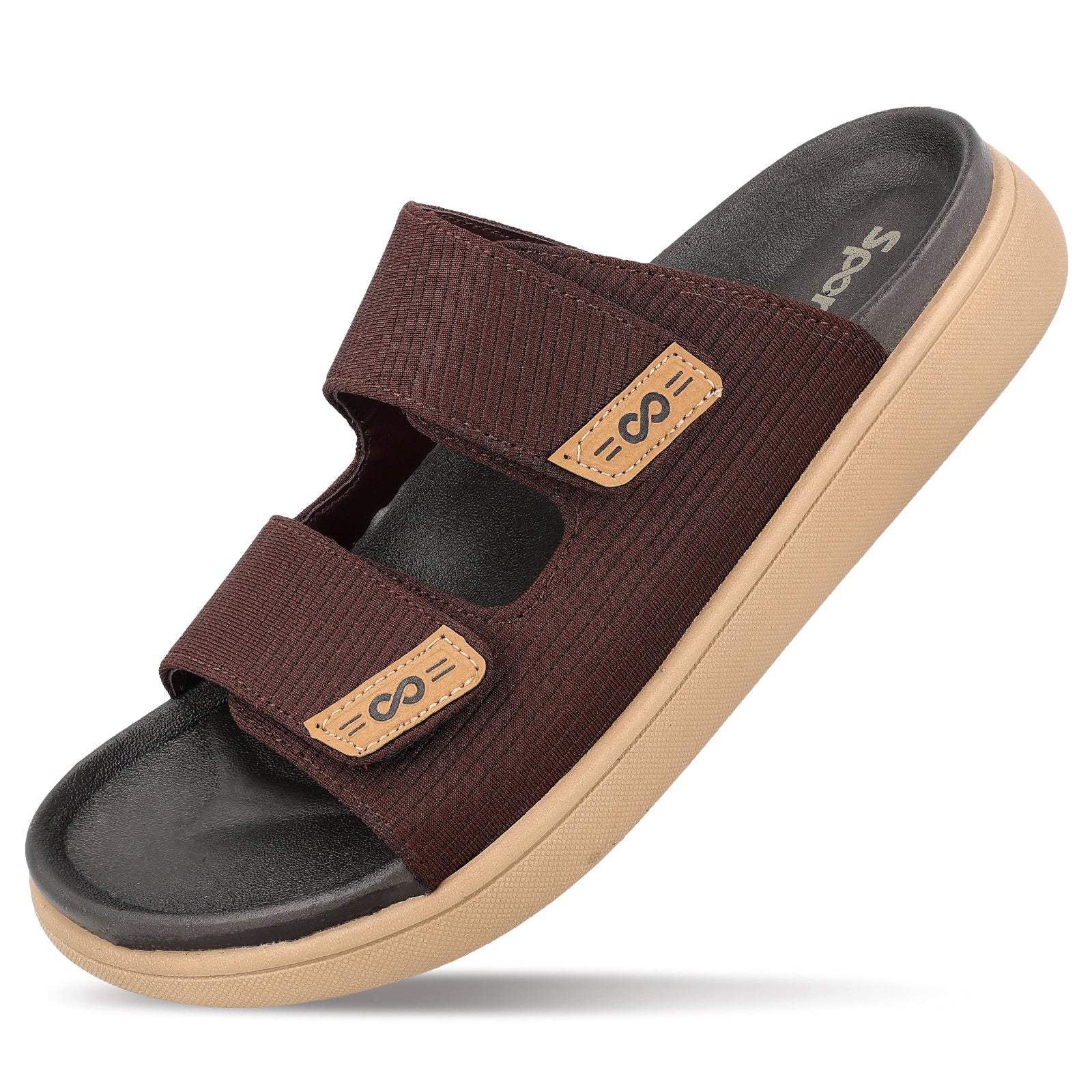 Men's Daily Wear Comfort Sandals - SGE28006 Brown - Image 7