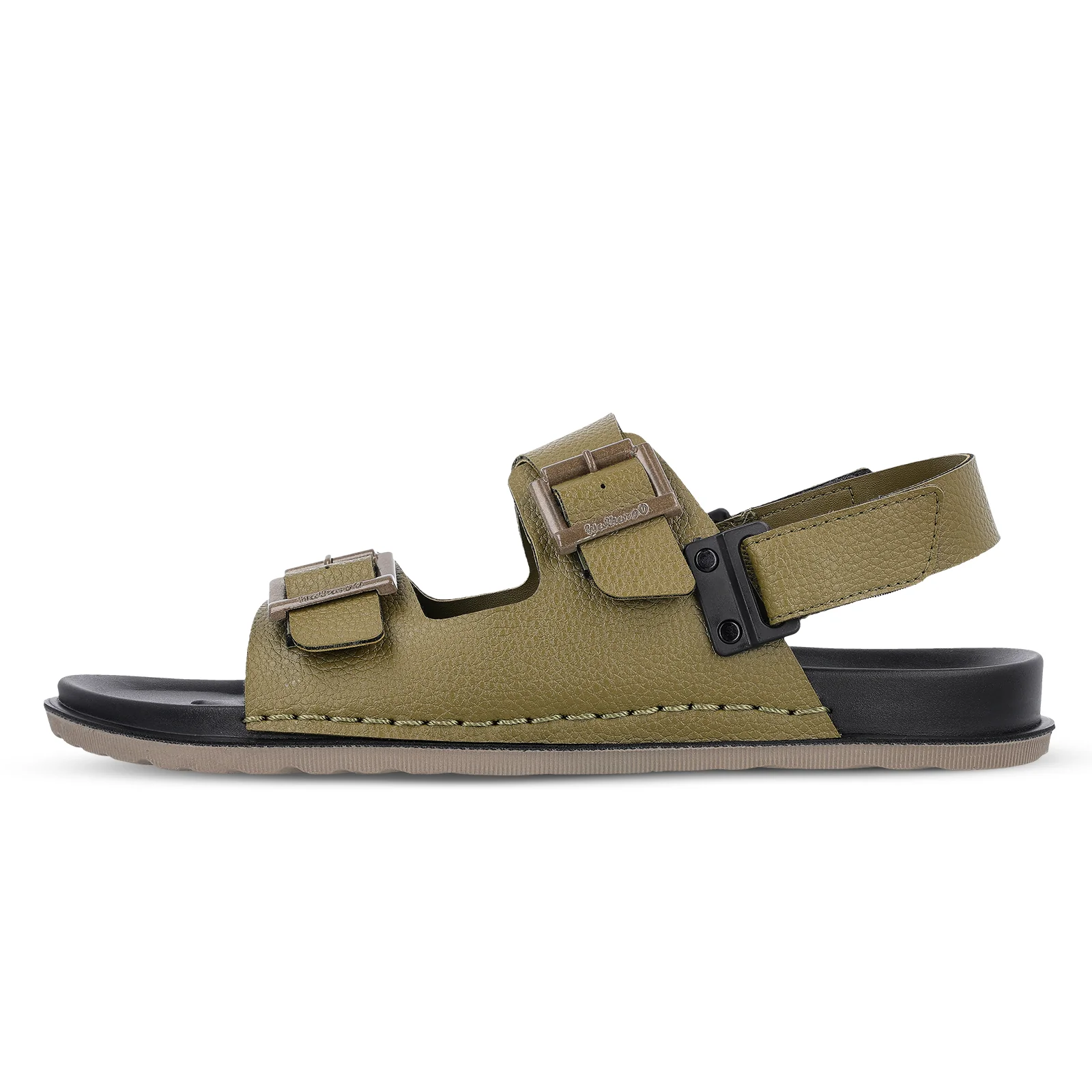 Men's Daily Wear Comfort Sandals - WE1716 Olive - Image 4