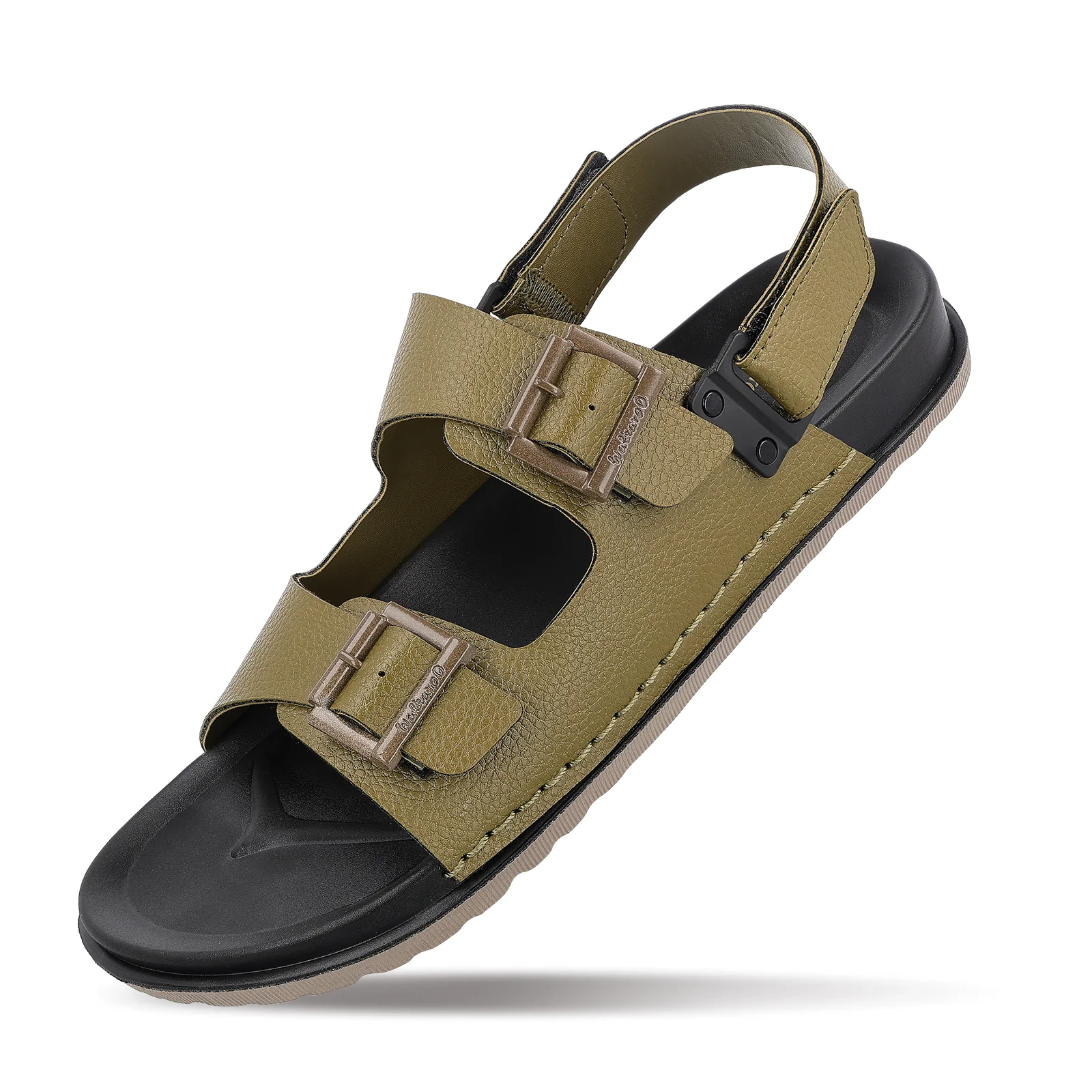 Men's Daily Wear Comfort Sandals - WE1716 Olive - Image 6