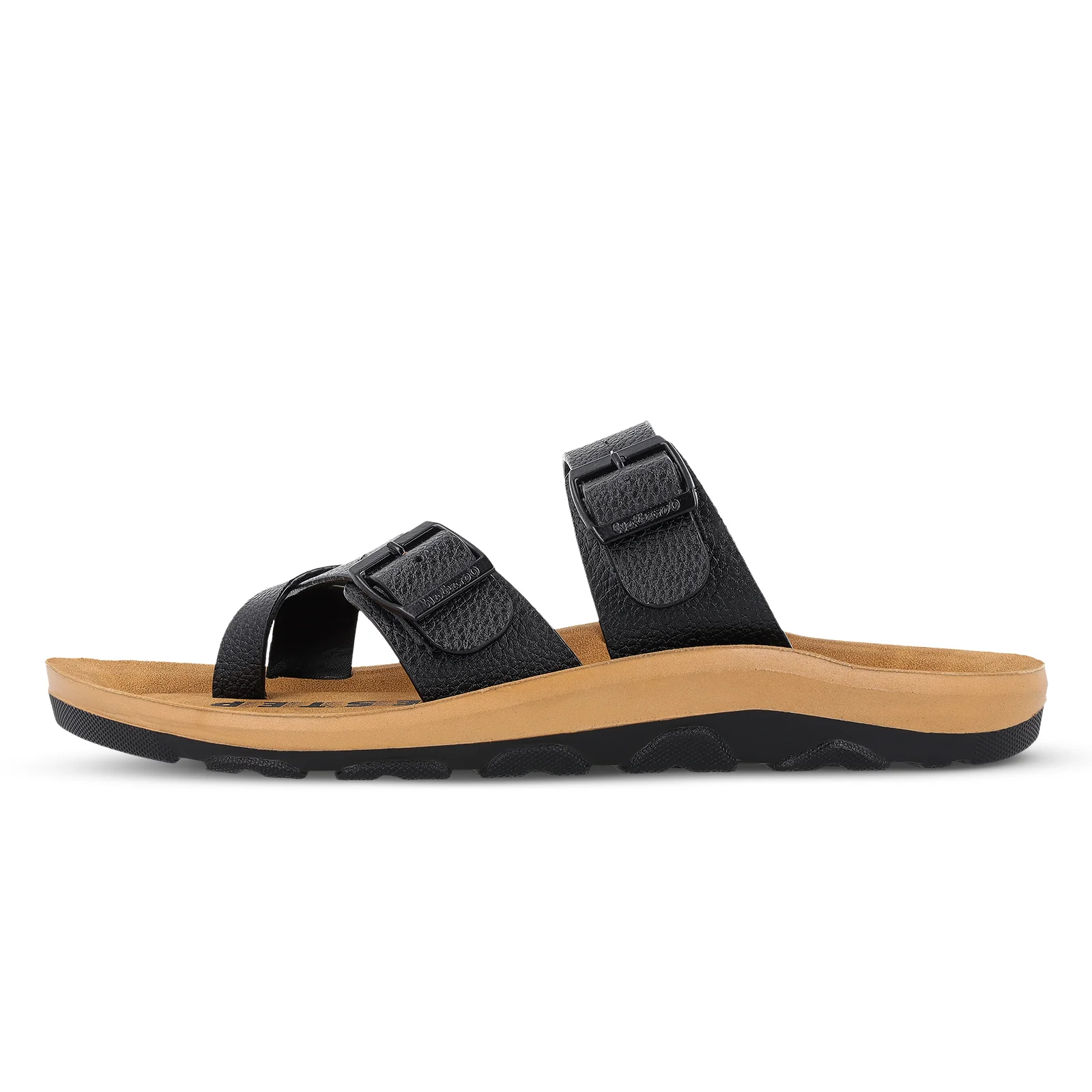 Men's Daily Wear Comfort Sandals - WGP53152 Black - Image 3