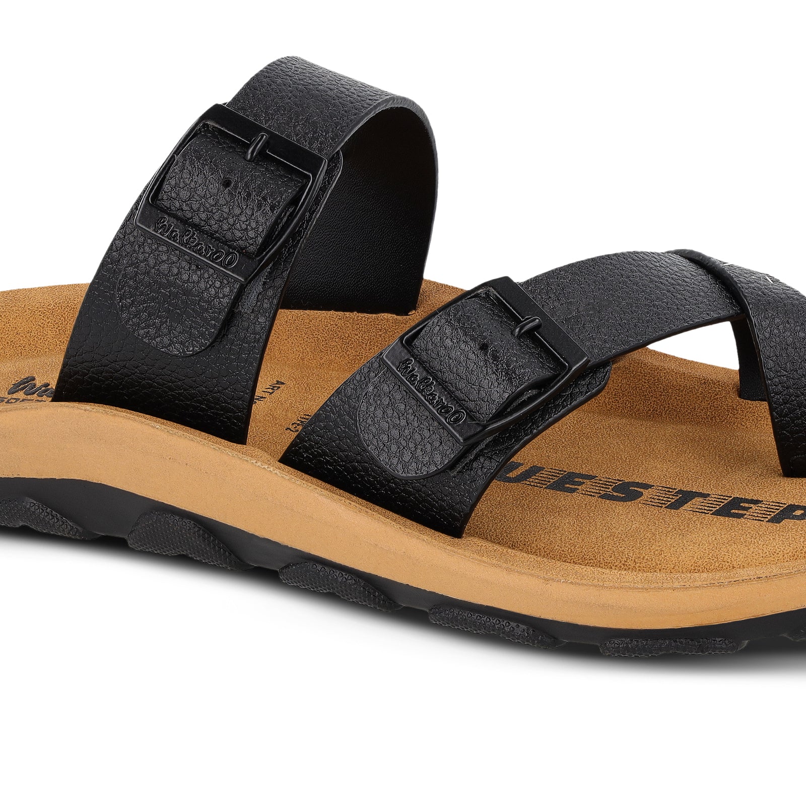 Men's Daily Wear Comfort Sandals - WGP53152 Black - Image 4