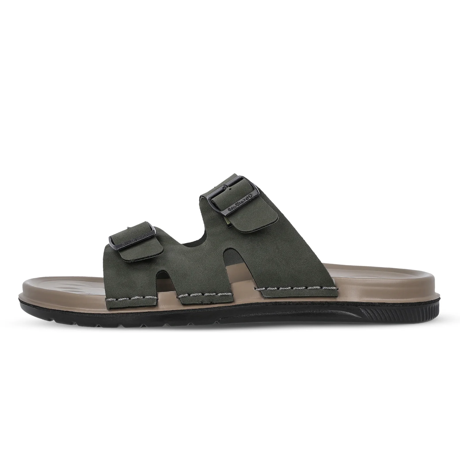 Men's Daily Wear Comfort Sandals - WGP53205 Olive - Image 4