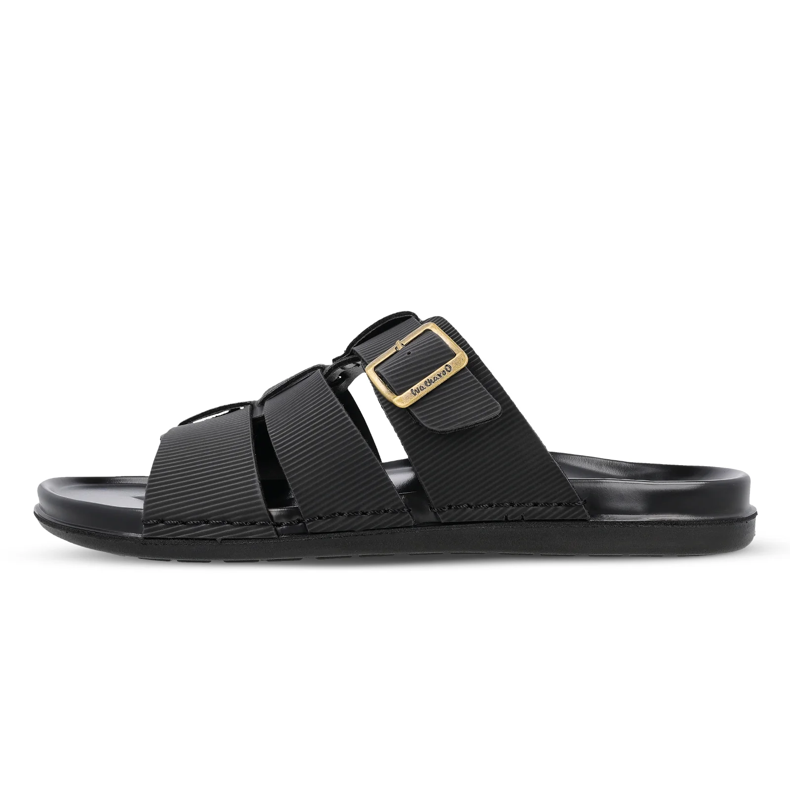 Men's Daily Wear Comfort Sandals - WGP53297 Black - Image 3