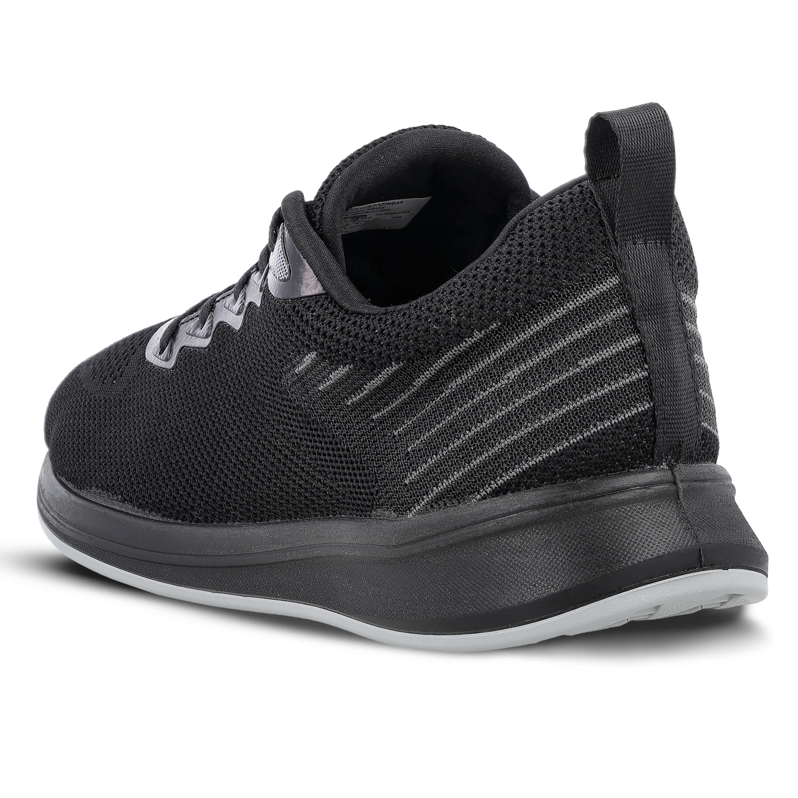 Men's Daily Wear Non Marking Sports Shoes - WS6091 Black - Image 6