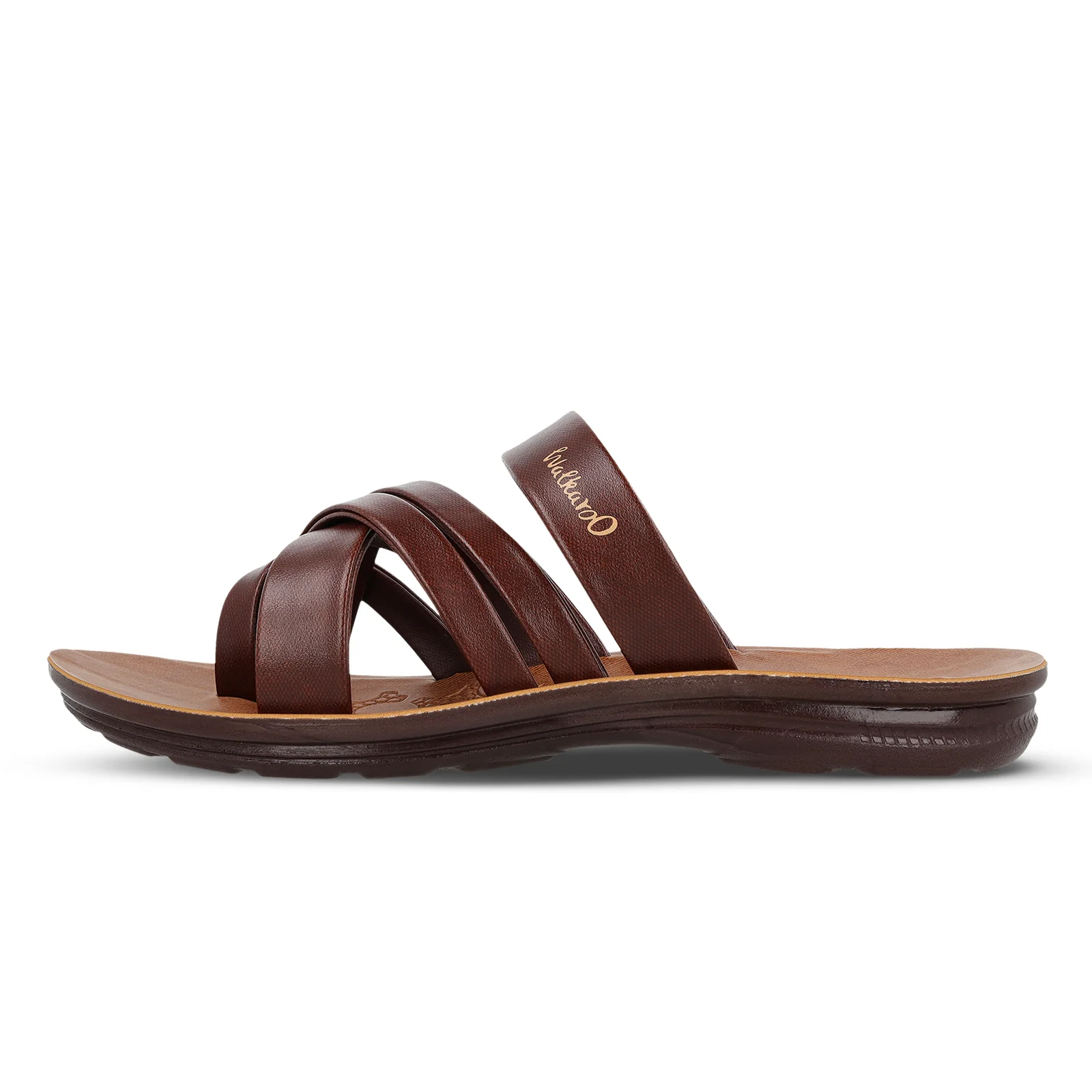 Men's Daily Wear Sandals  - W5687 Tuscan Brown - Image 3