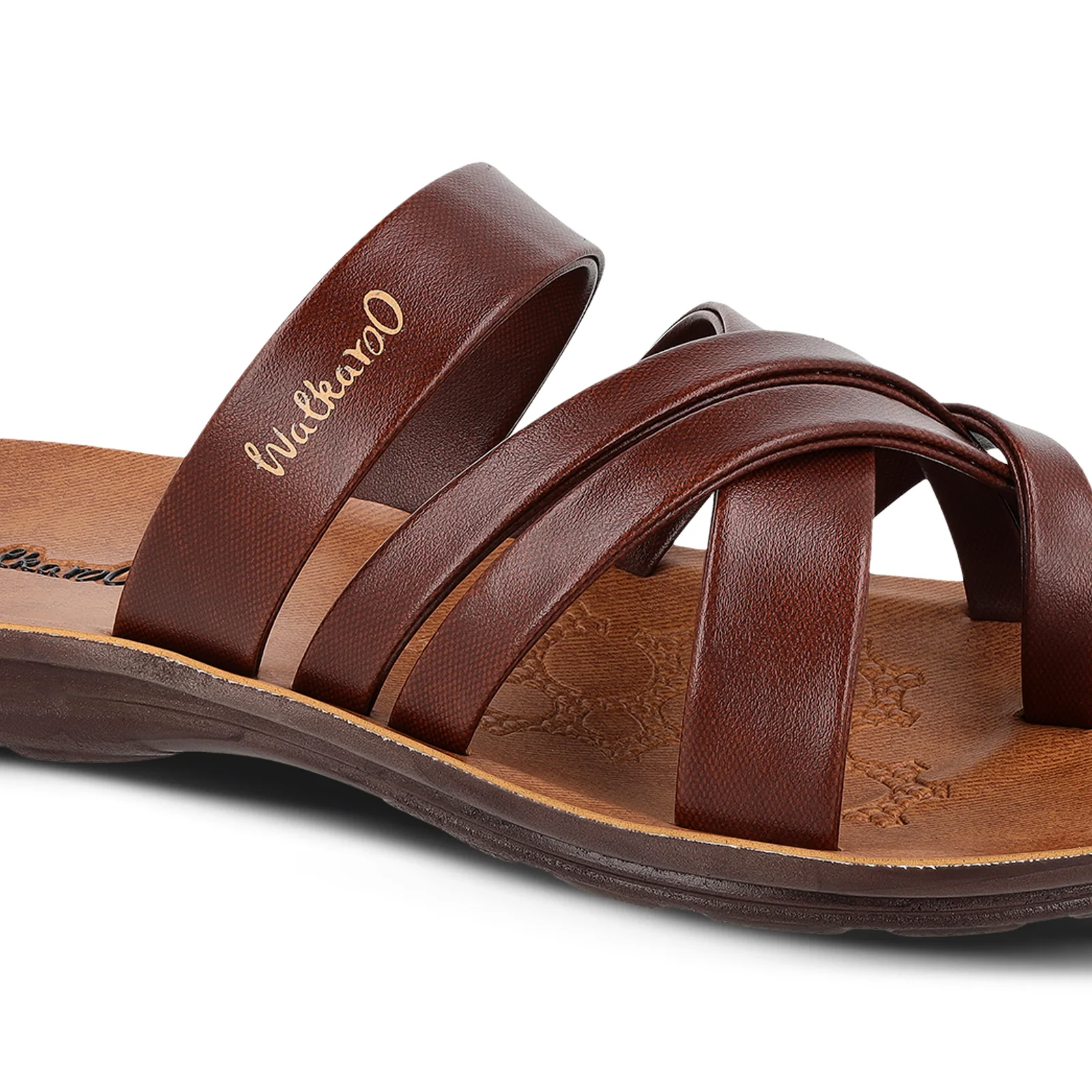 Men's Daily Wear Sandals  - W5687 Tuscan Brown - Image 4