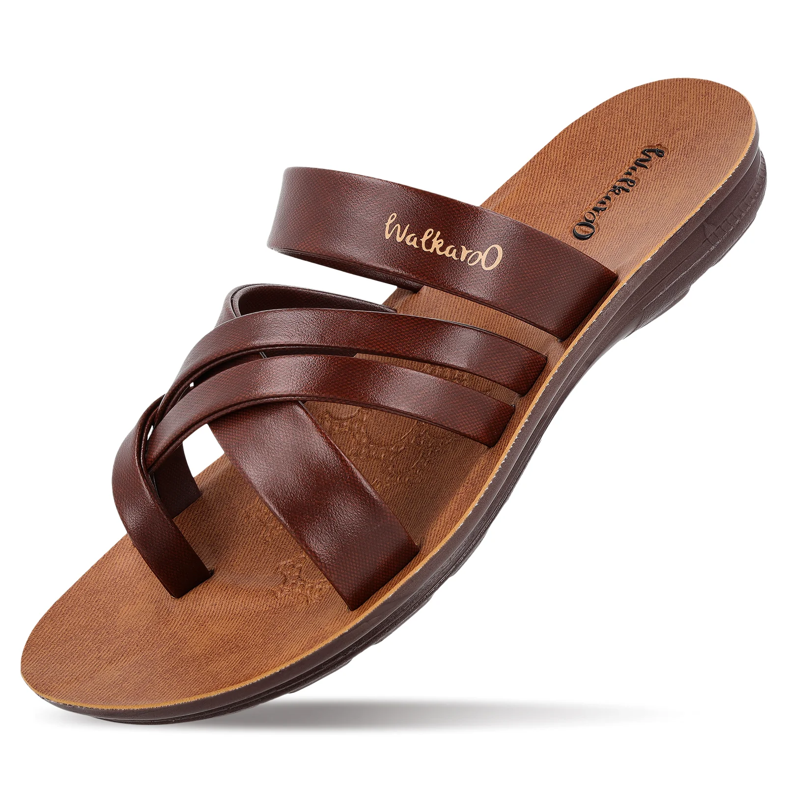 Men's Daily Wear Sandals  - W5687 Tuscan Brown - Image 5