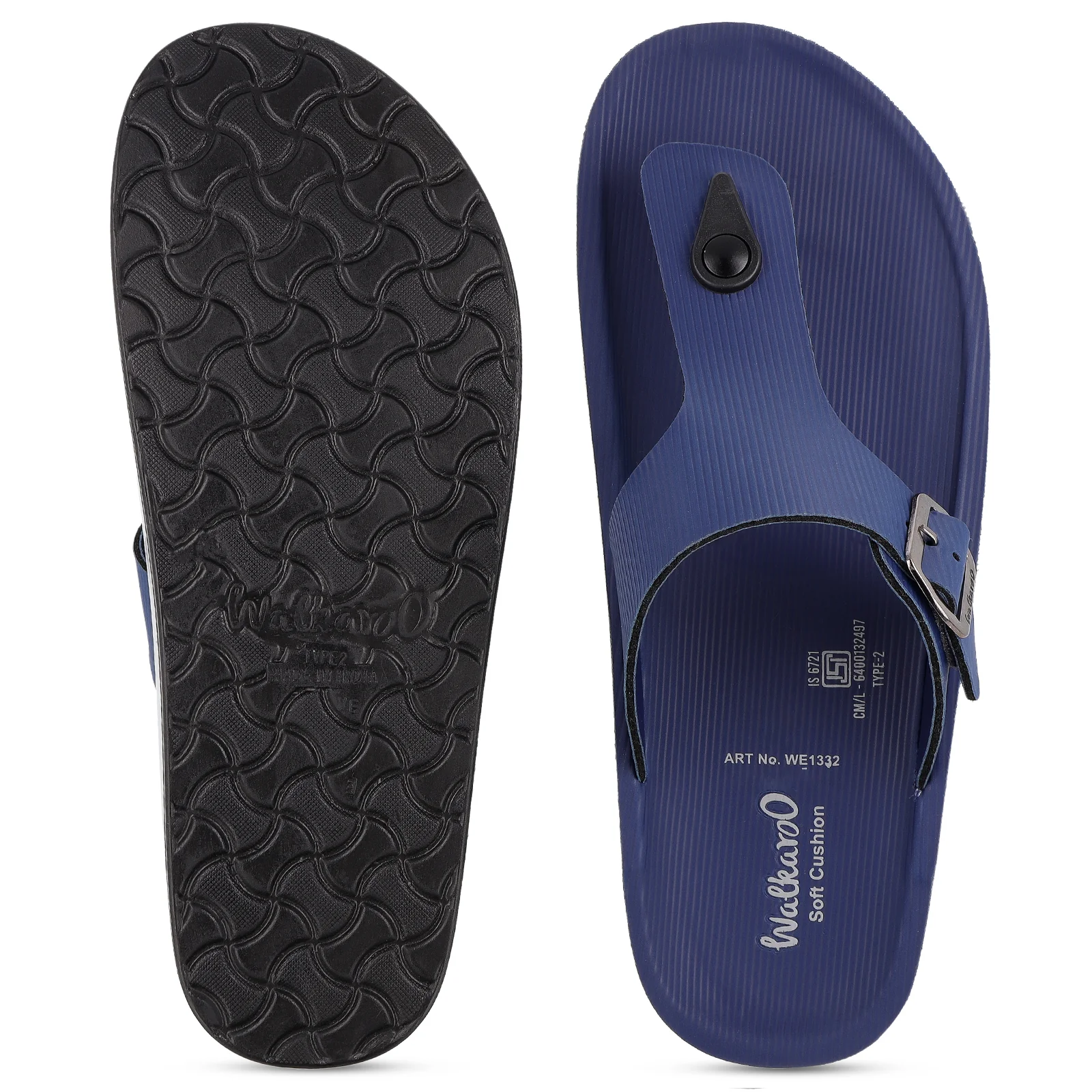 Men's Daily Wear Sandals - WE1332 Linx Blue - Image 2