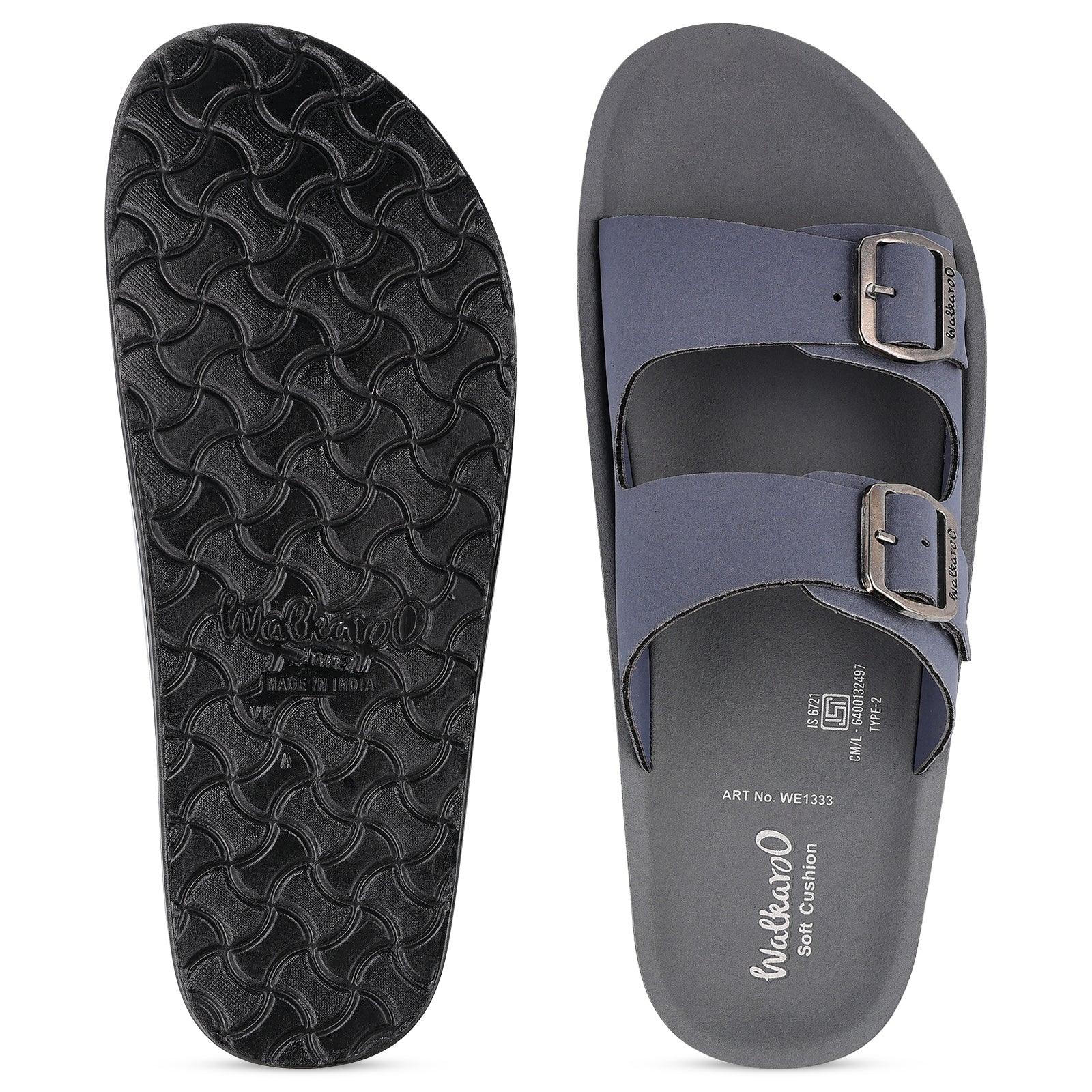 Men's Daily Wear Sandals - WE1333 Blue Grey - Image 2