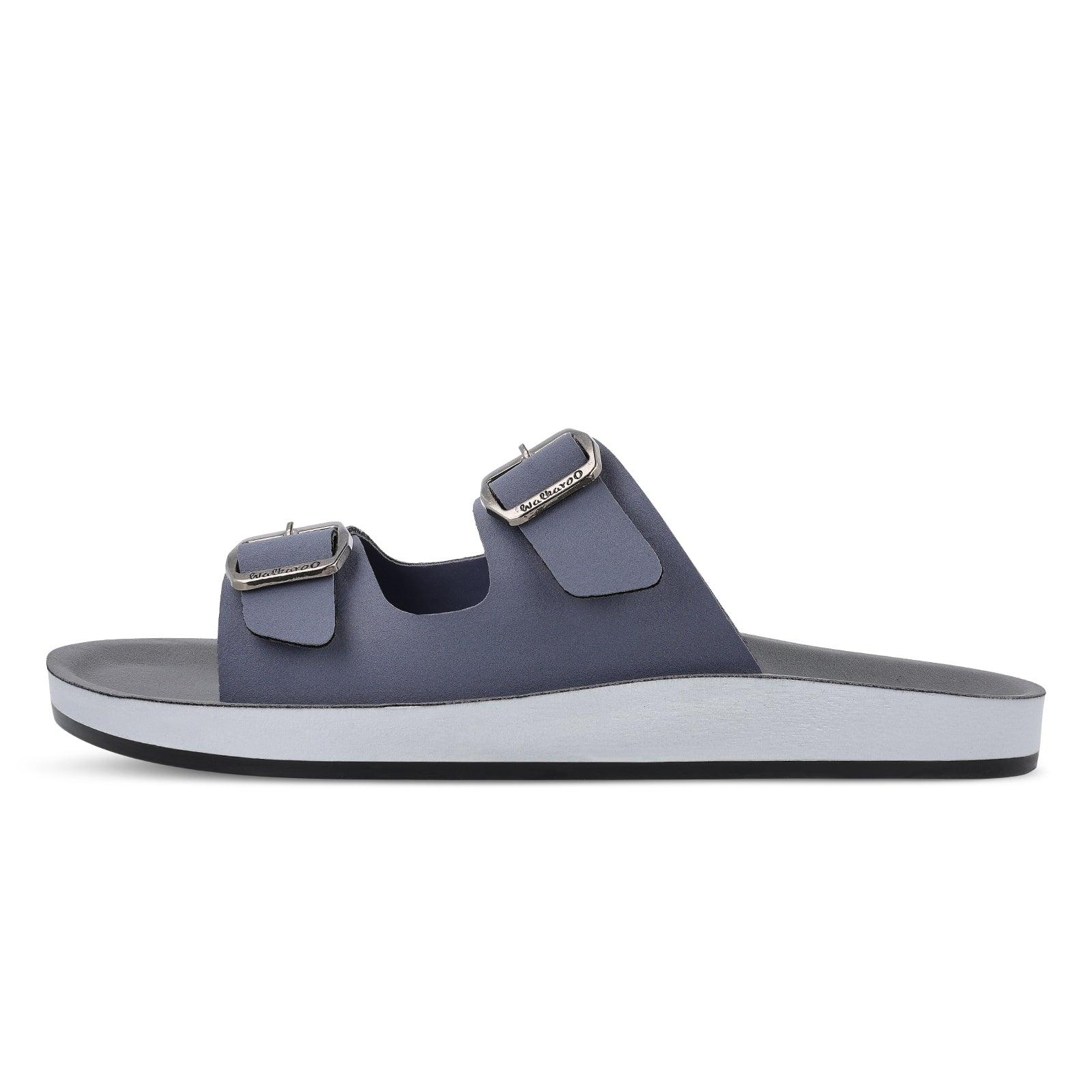 Men's Daily Wear Sandals - WE1333 Blue Grey - Image 3