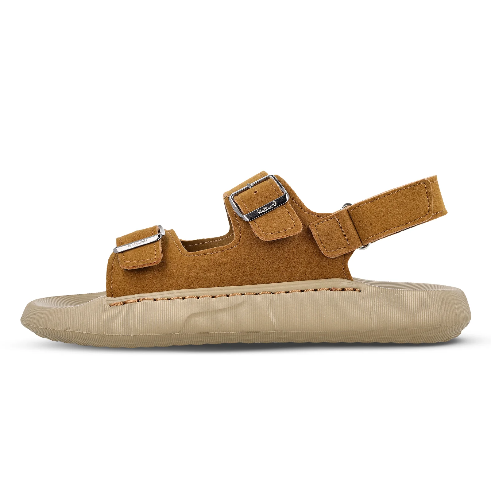 Men's Daily Wear Sandals - WE8822 Khaki Tan - Image 3