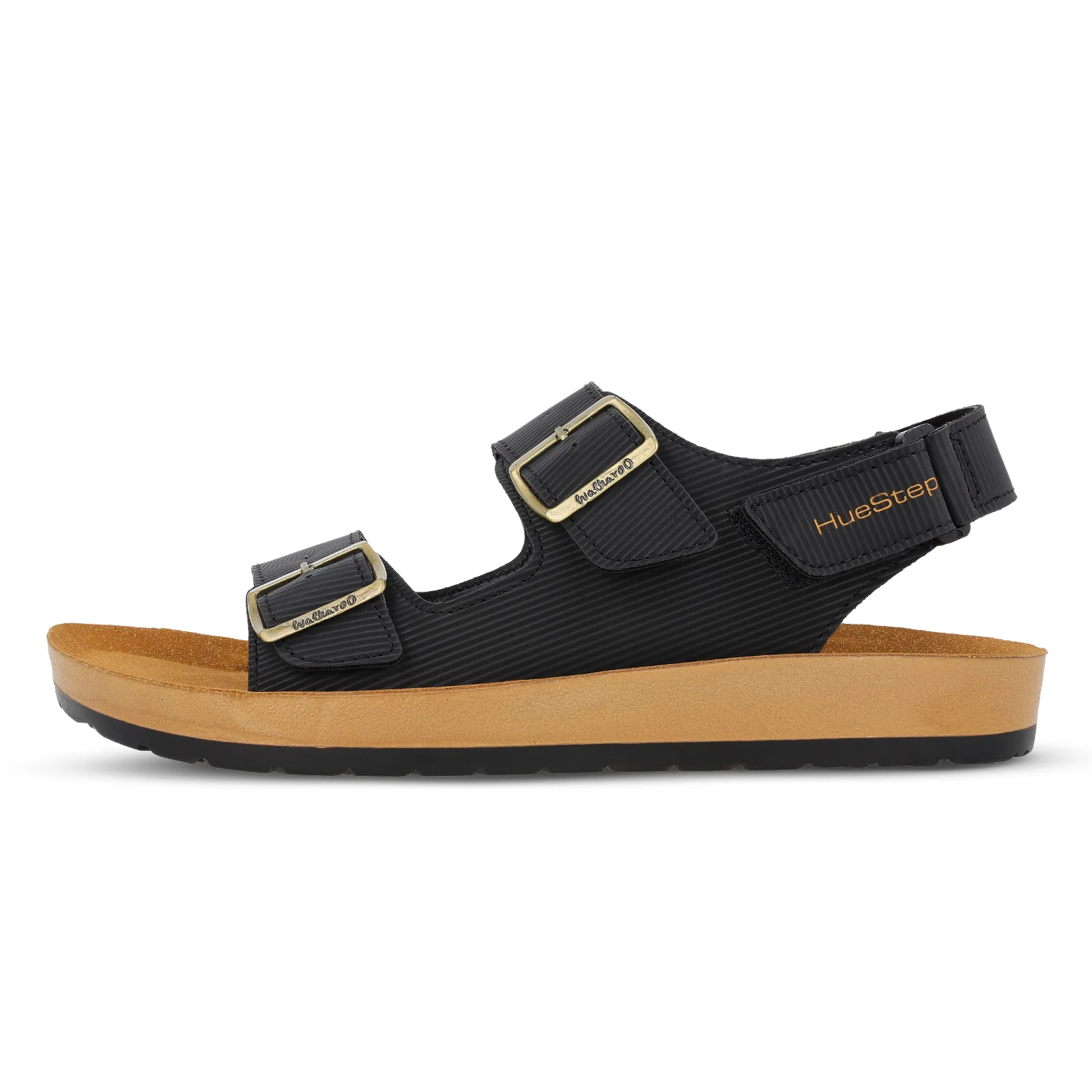 Men's Daily Wear Sandals - WGP58005 Black - Image 3