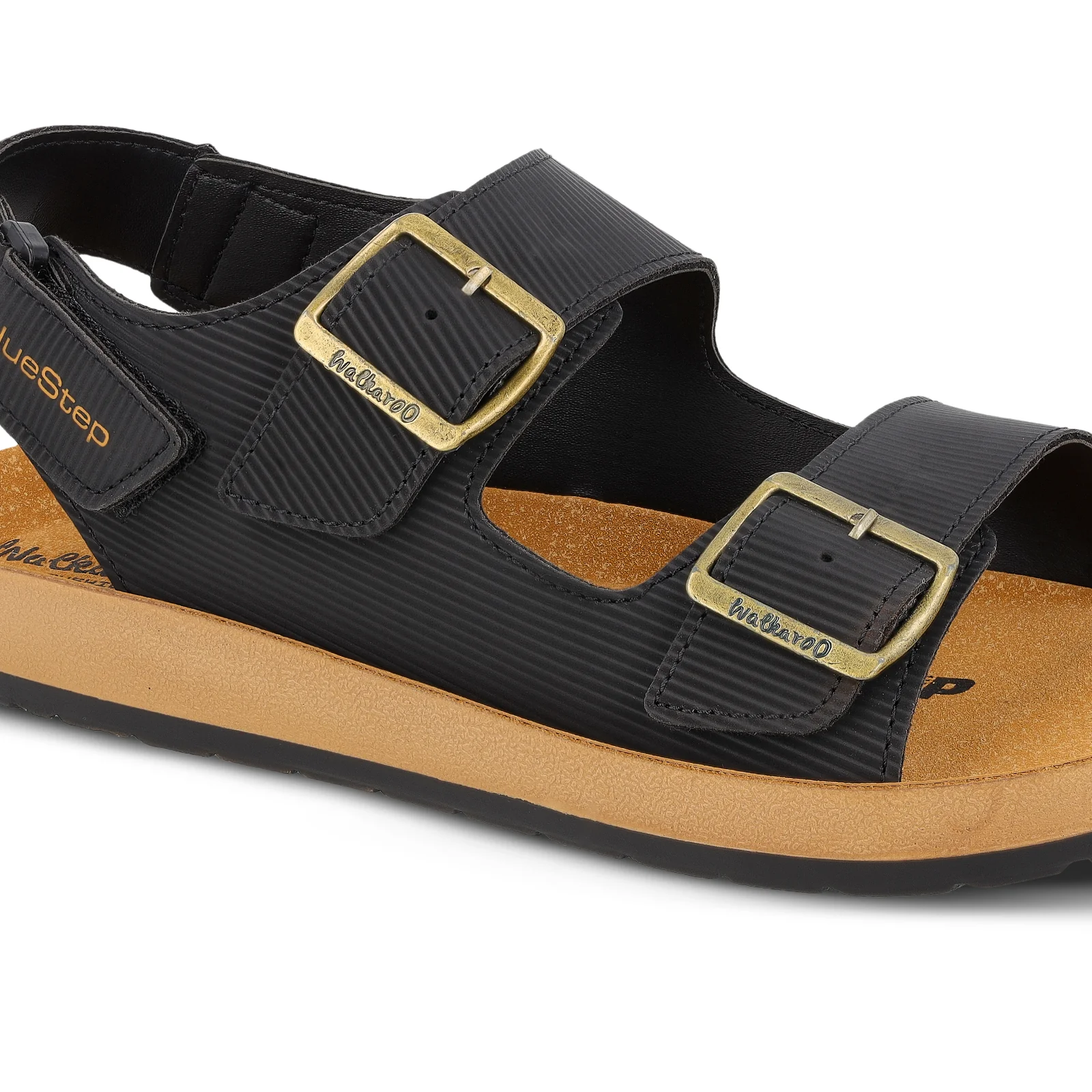 Men's Daily Wear Sandals - WGP58005 Black - Image 4