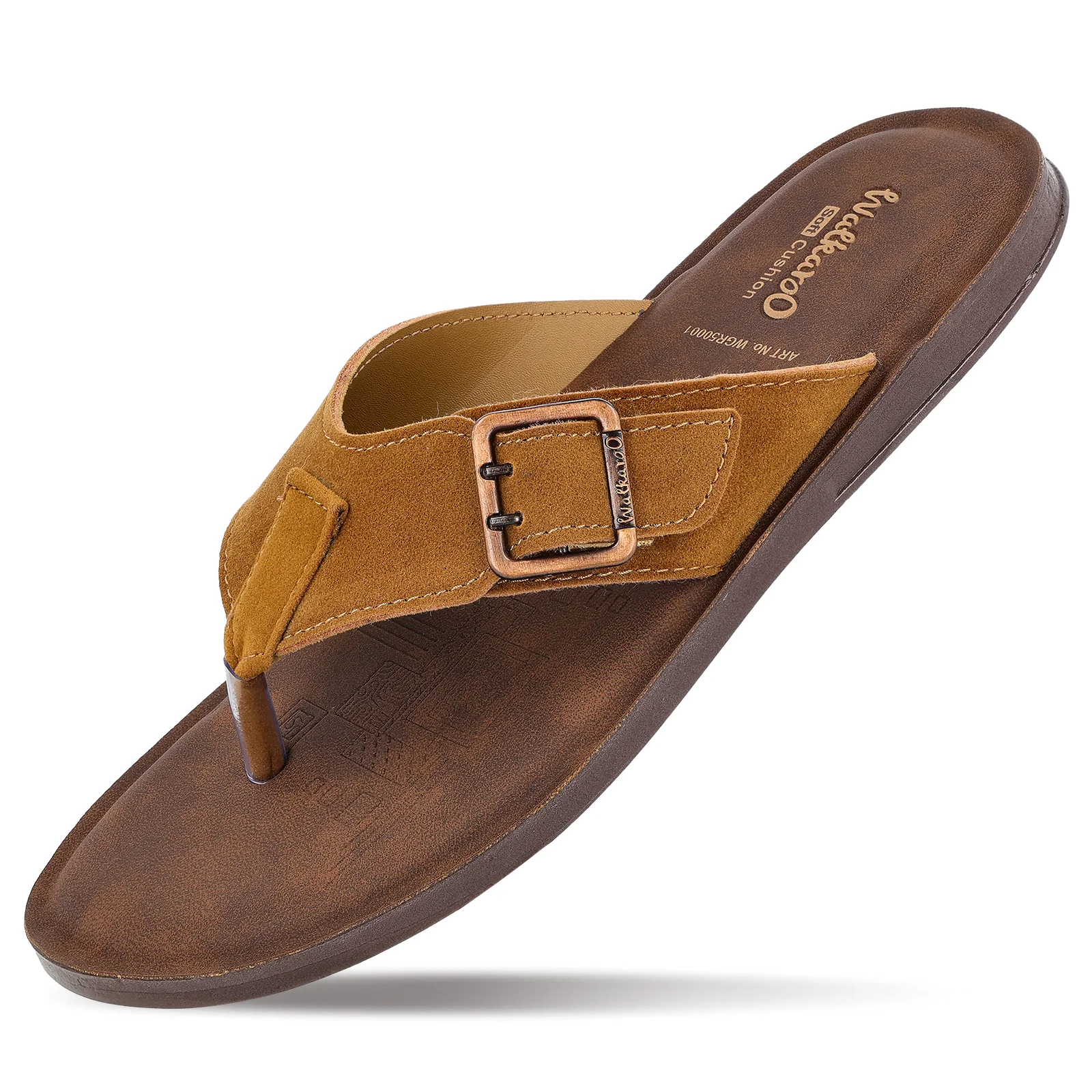 Men's Daily Wear Sandals - WGR50001 Camel - Image 5