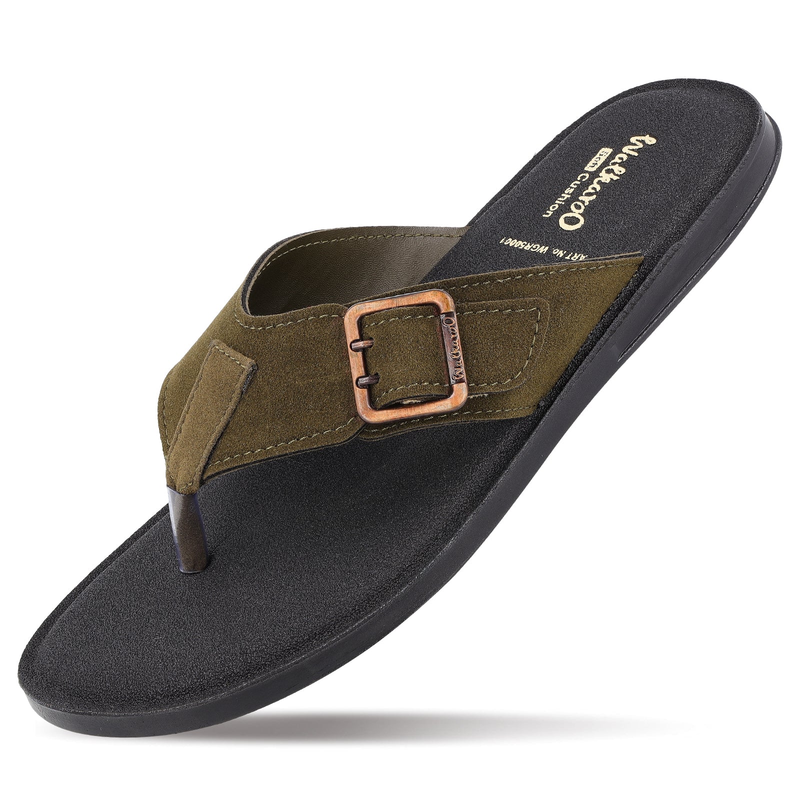Men's Daily Wear Sandals - WGR50001 Olive - Image 5