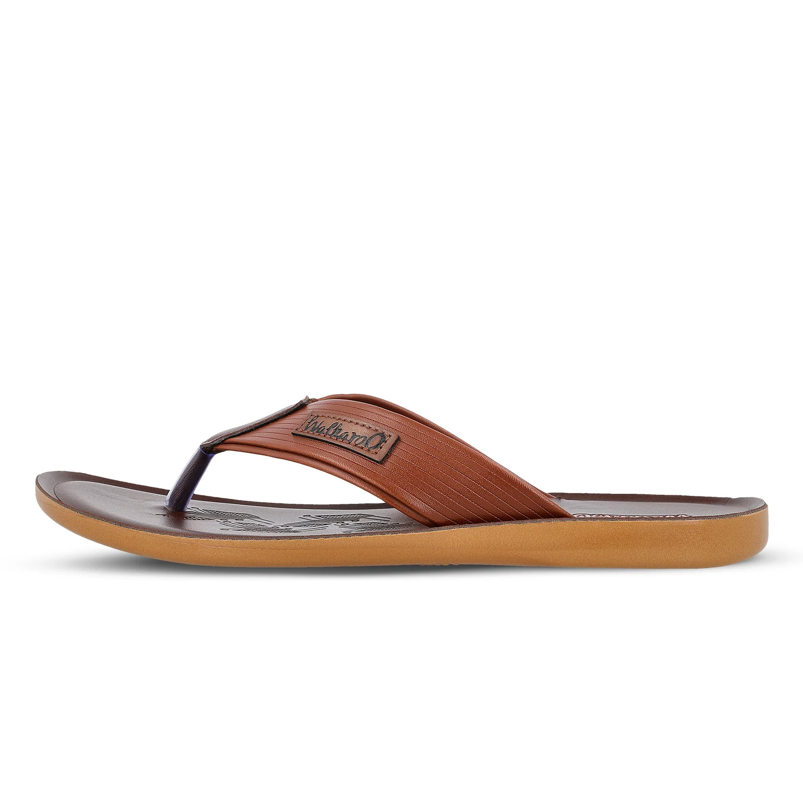 Men's Daily Wear Sandals - WGR50017 Brown - Image 3