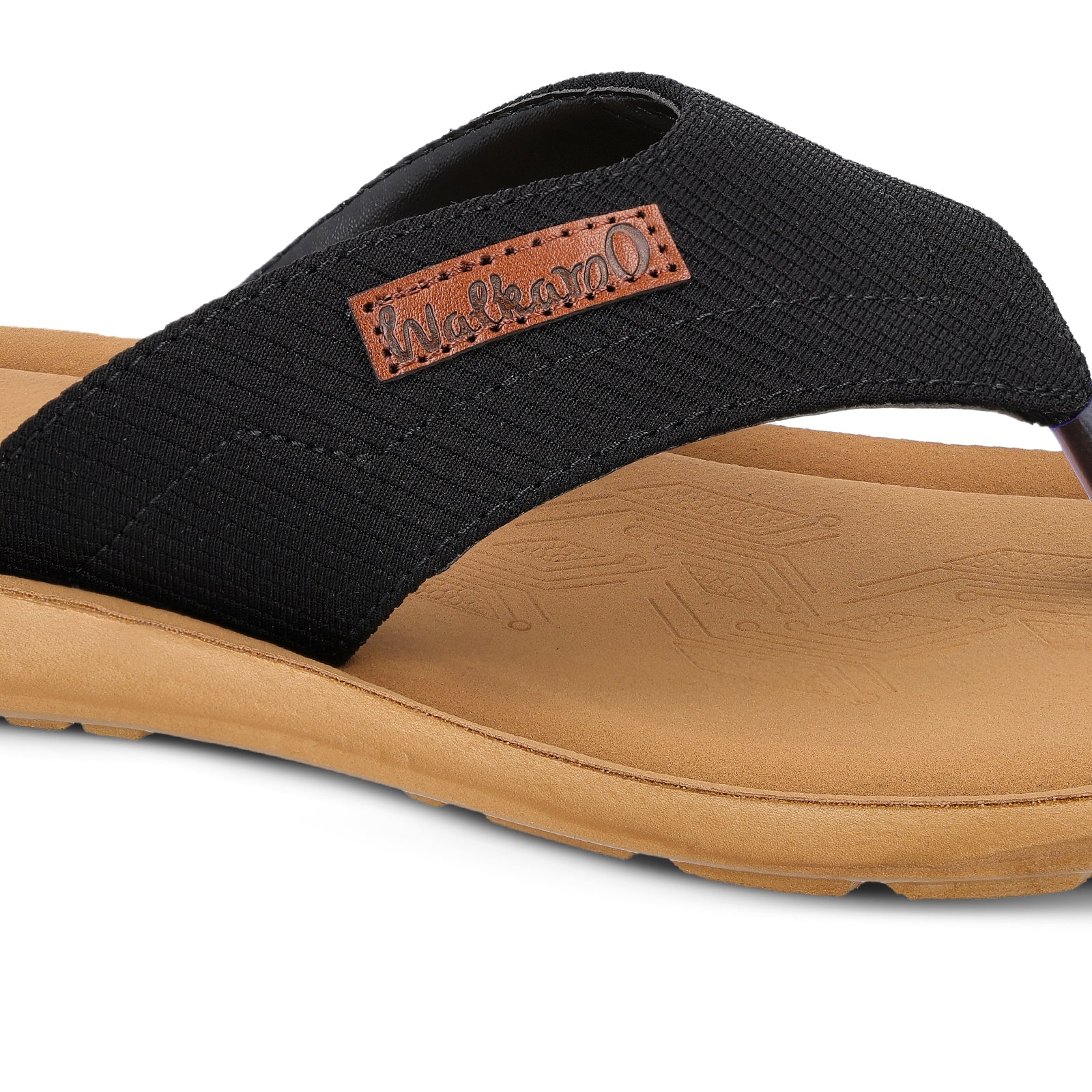 Men's Daily Wear Sandals - WGR50024 Black - Image 5