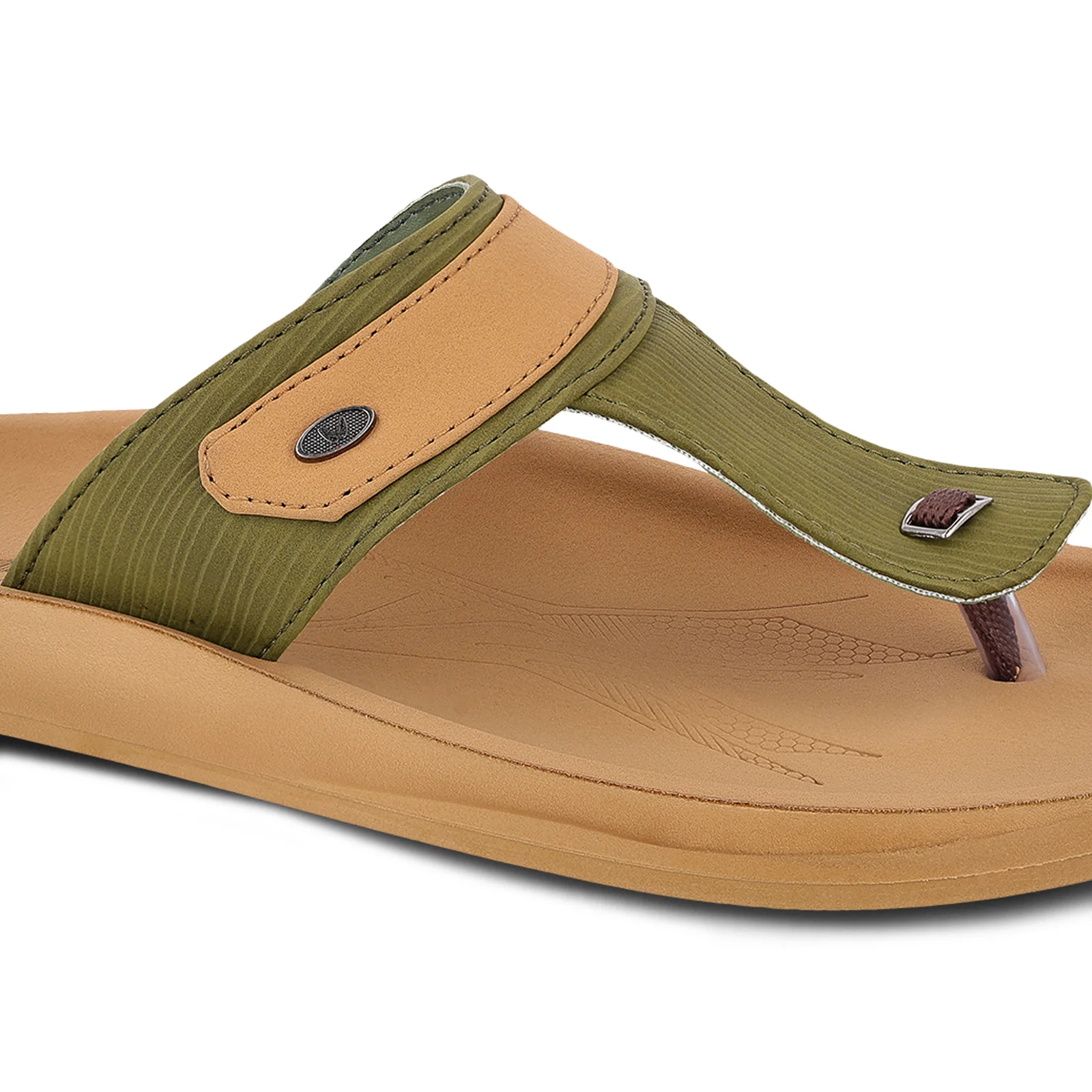 Men's Daily Wear Sandals - WGR53031 Light Green - Image 4
