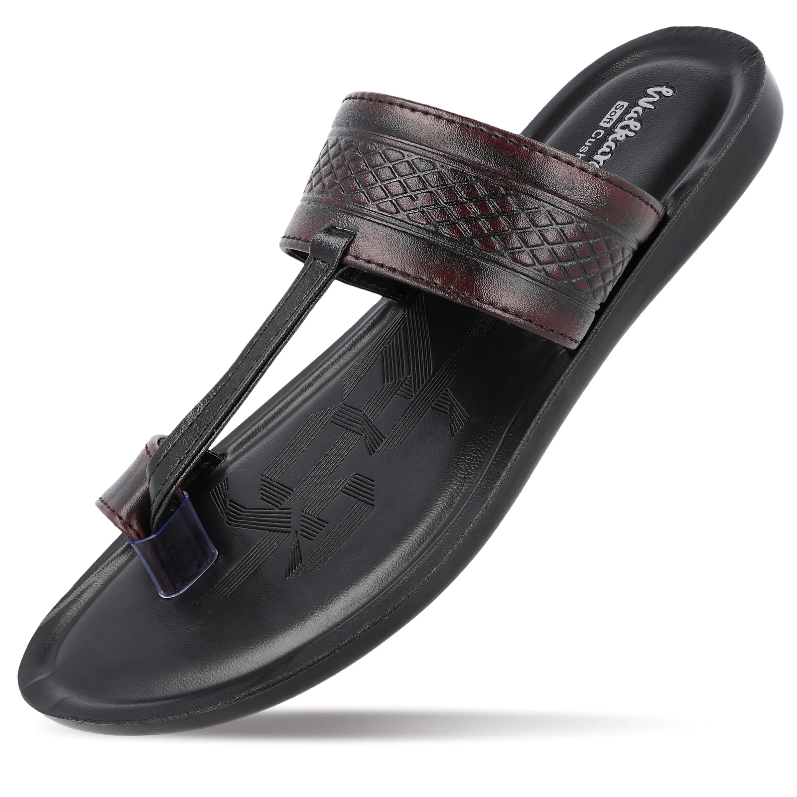 Men's Daily Wear Sandals - WGR53042 Black - Image 5