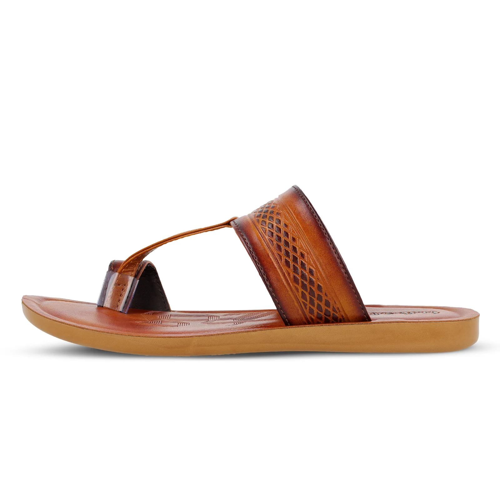 Men's Daily Wear Sandals - WGR53042 Tan - Image 3