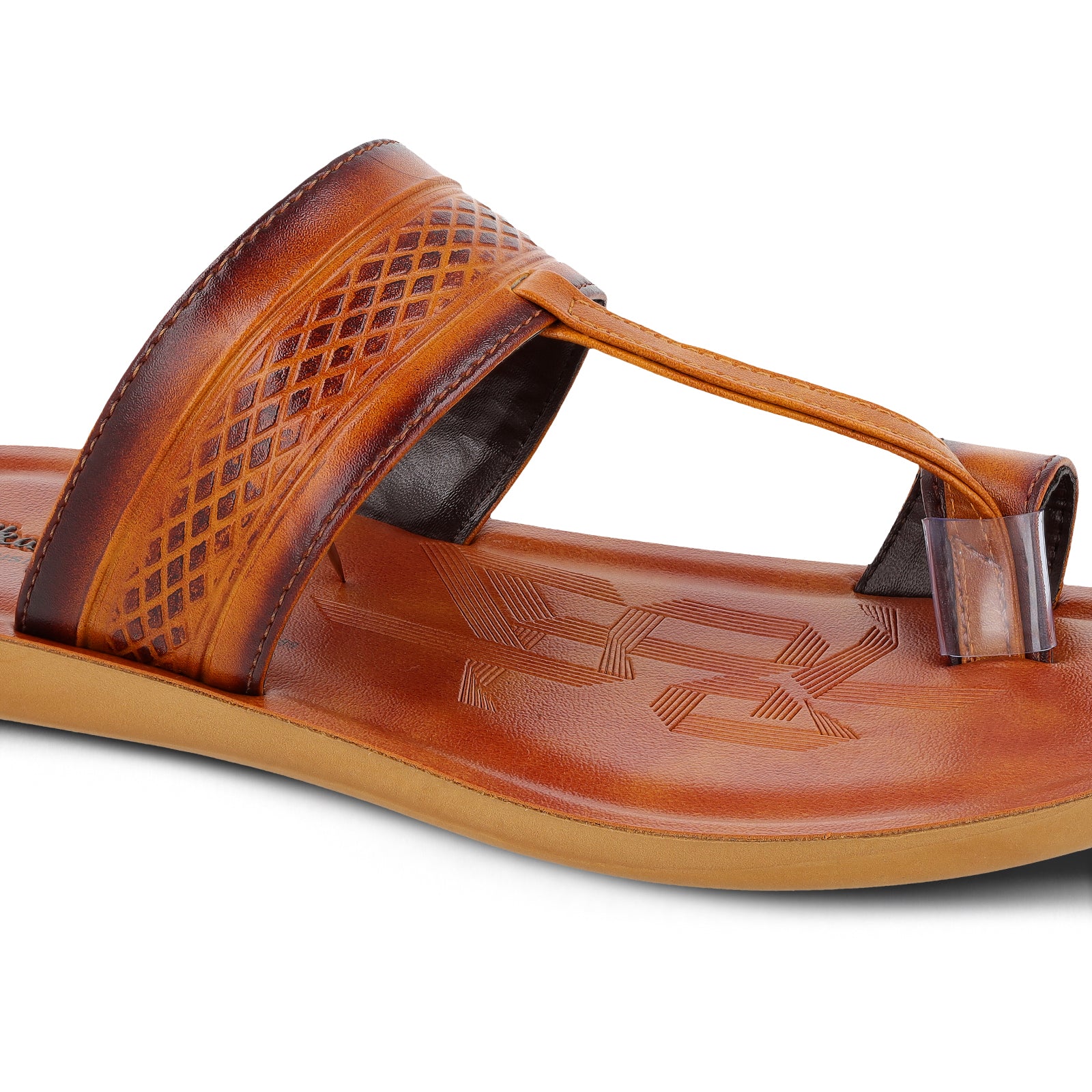 Men's Daily Wear Sandals - WGR53042 Tan - Image 4