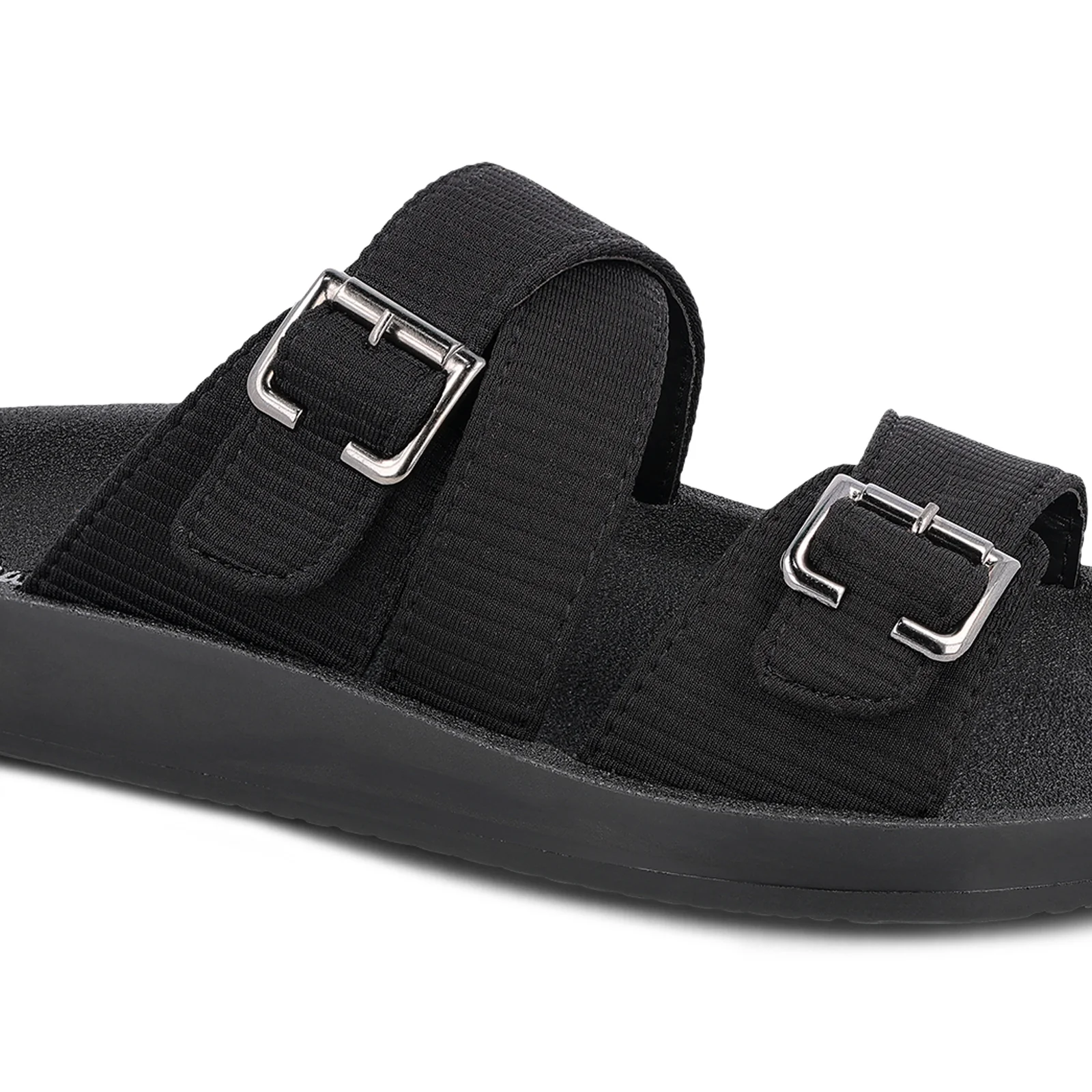 Men's Daily Wear Sandals - WGR53045 Black - Image 4