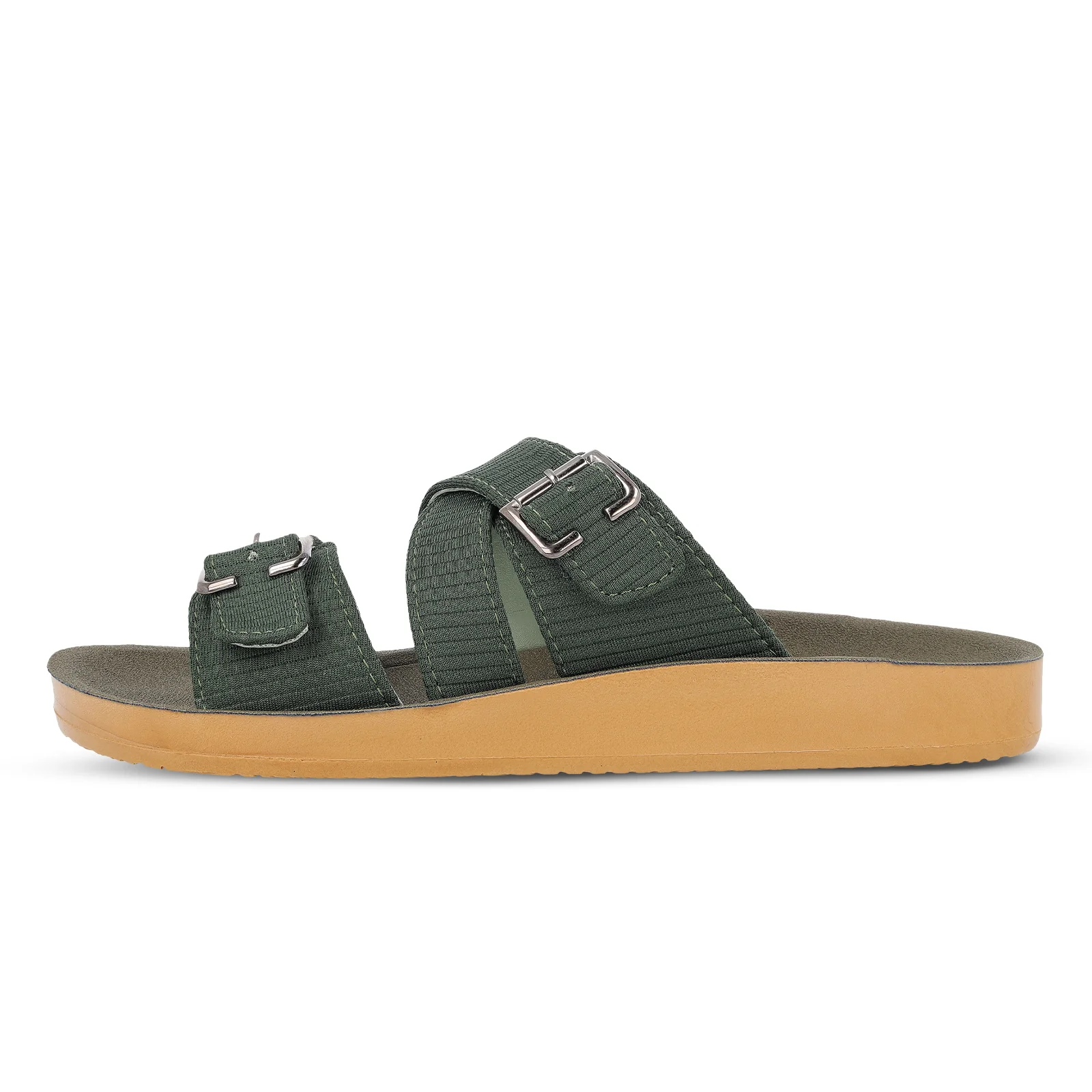 Men's Daily Wear Sandals - WGR53045 Olive - Image 3