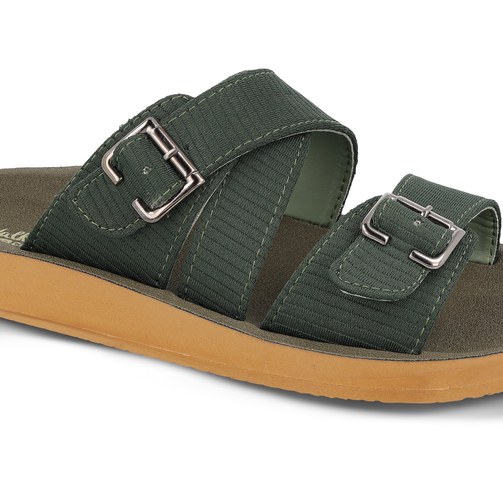 Men's Daily Wear Sandals - WGR53045 Olive - Image 4