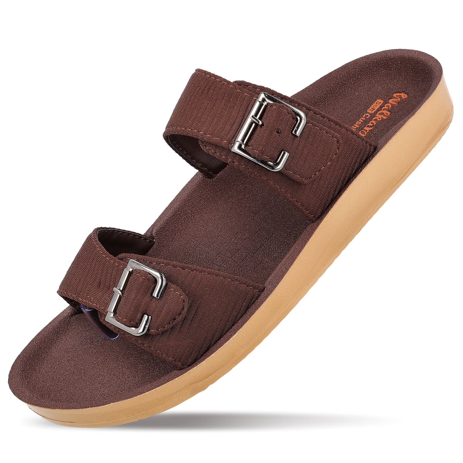 Men's Daily Wear Sandals - WGR53046 Brown - Image 5