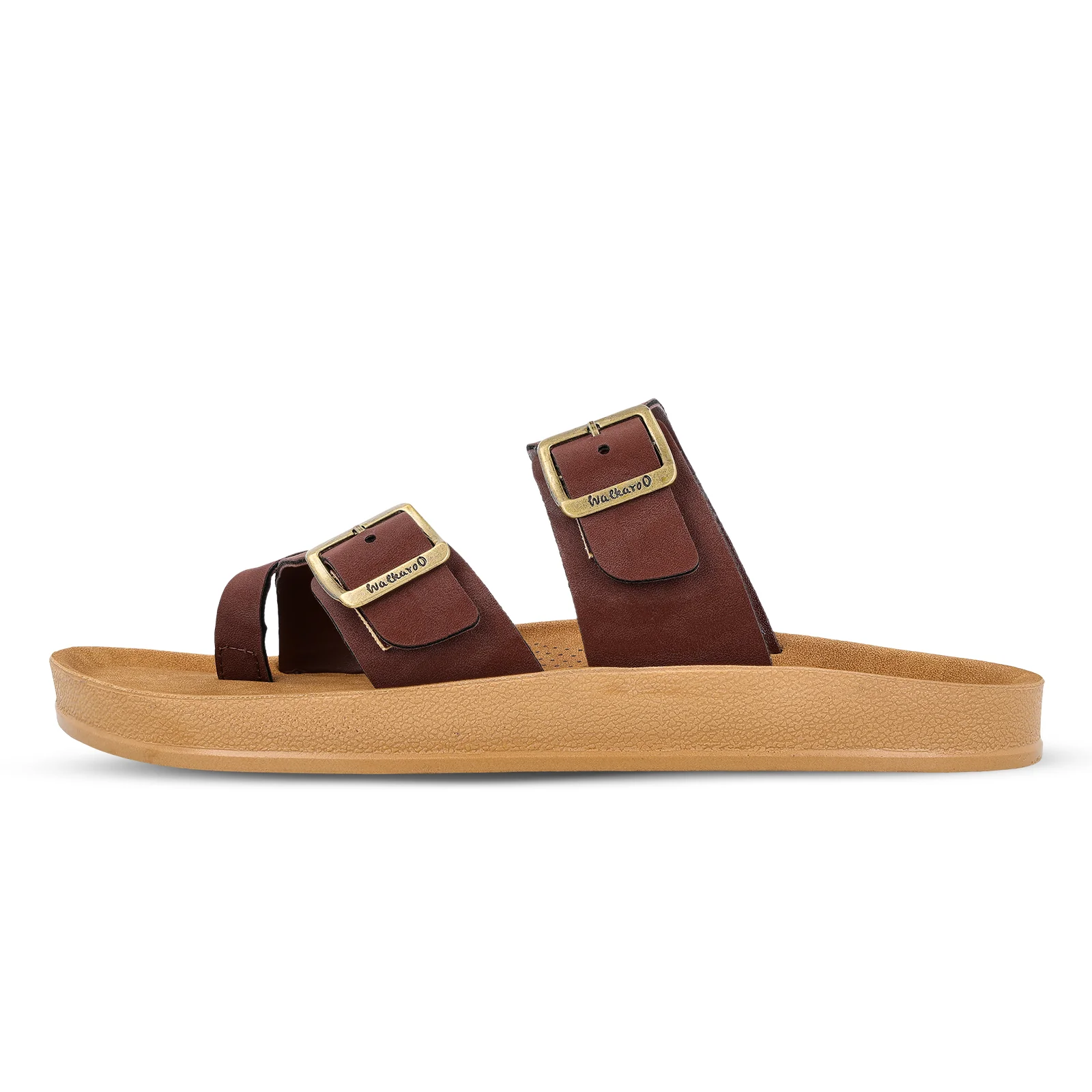 Men's Daily Wear Sandals - WGR53247 Brown - Image 3