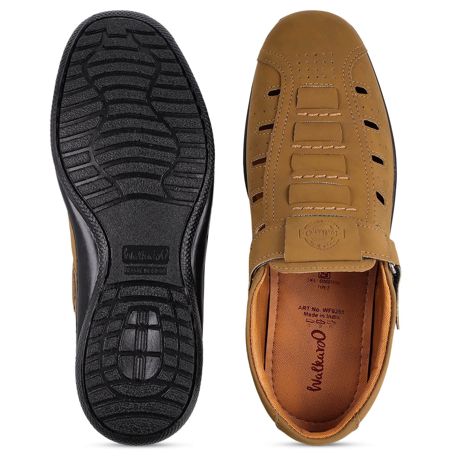 Men's Fisherman Sandals - WF6268 Cedar Tan - Image 2