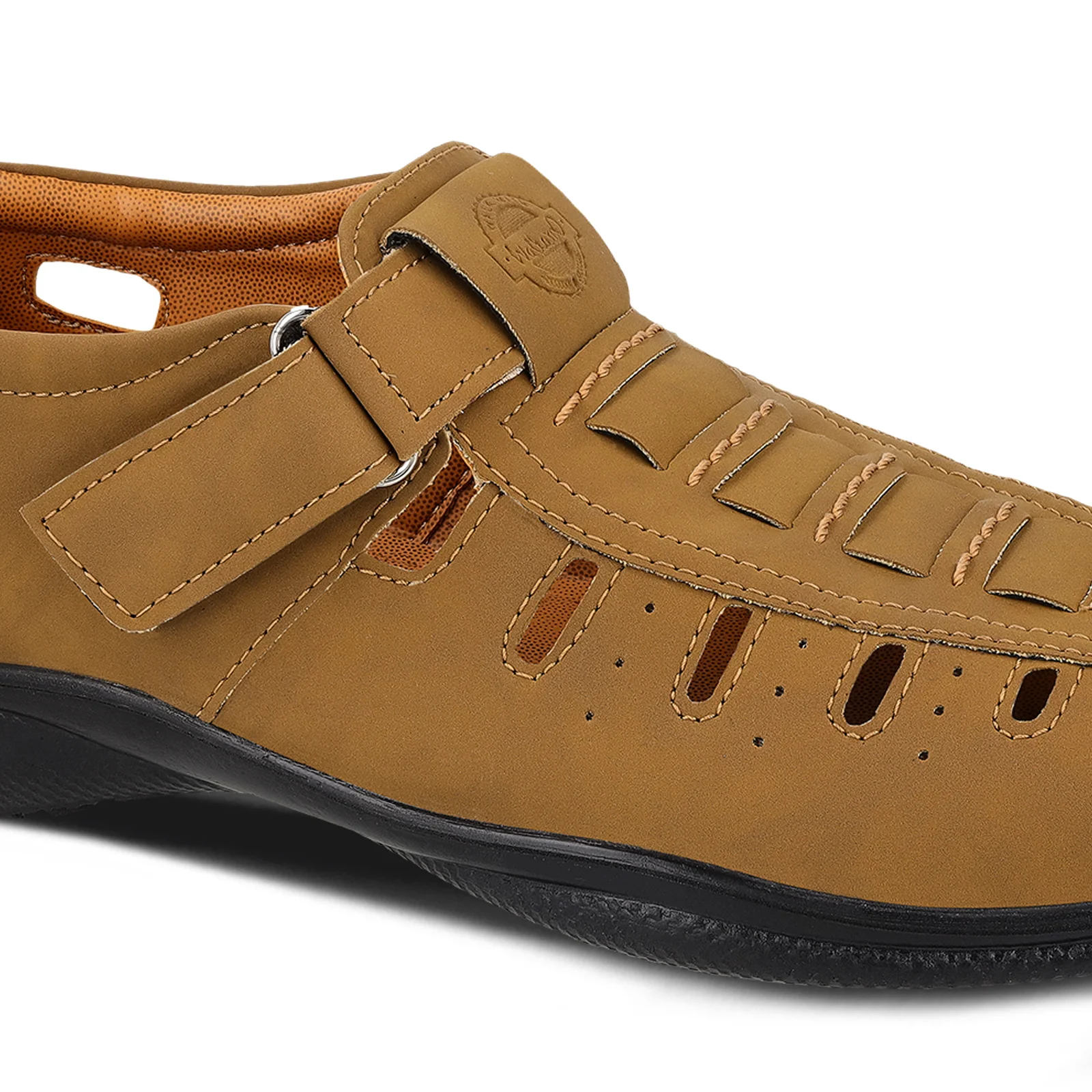 Men's Fisherman Sandals - WF6268 Cedar Tan - Image 4