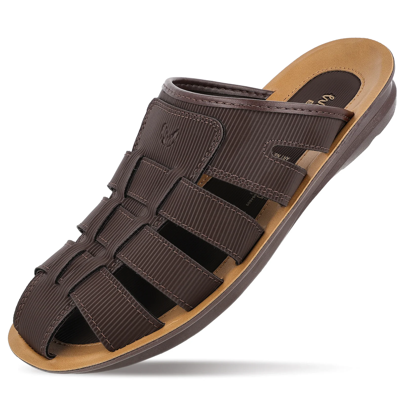 Men's Fisherman Sandals - WG5306 Brown Beige - Image 5